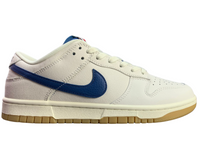 SB Dunk Low - White & Royal Blue