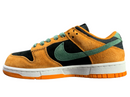 SB Dunk Low - Orange Suede & Green