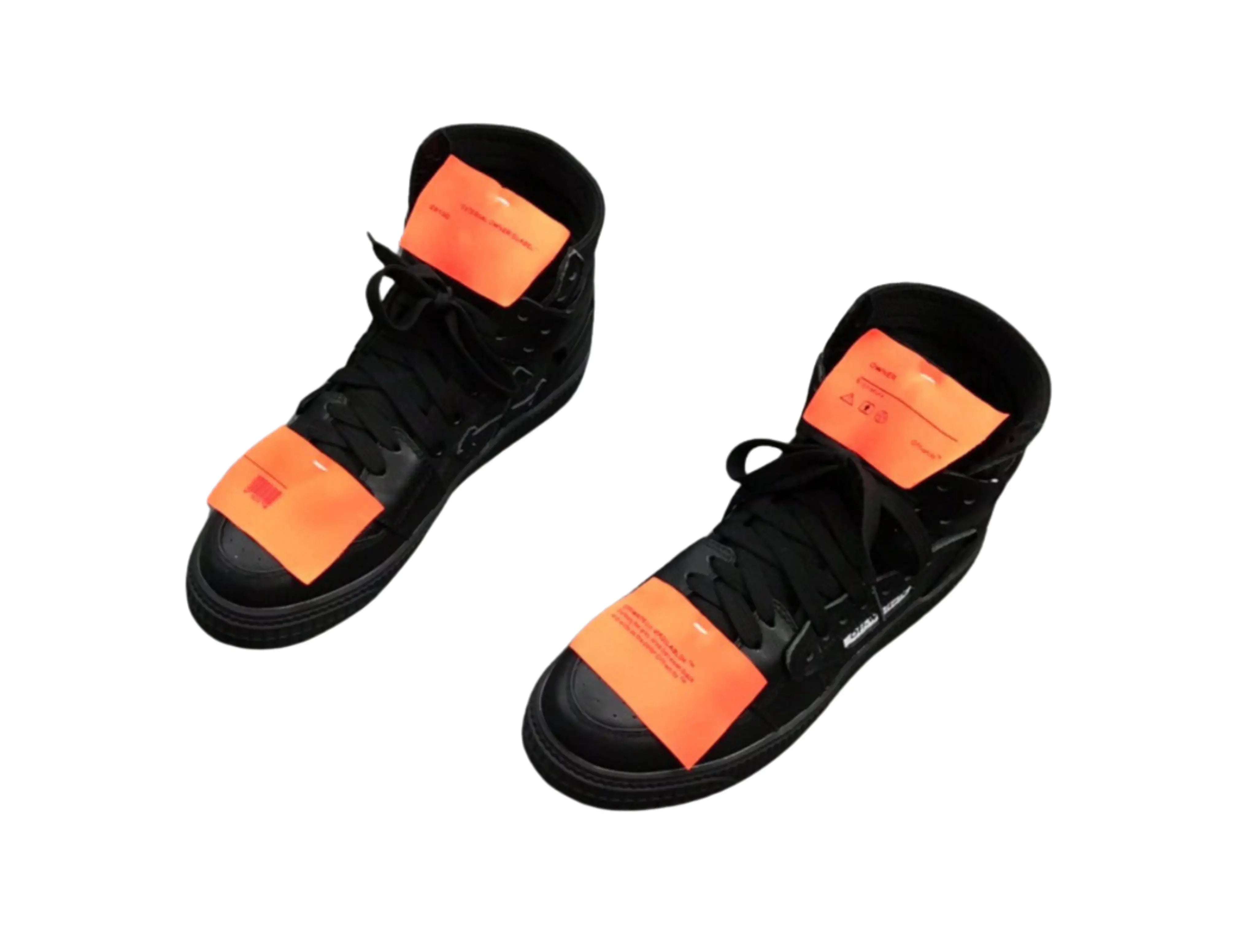 Off-White Off-Court 3.0 High Top - Leather Triple Black Off-White