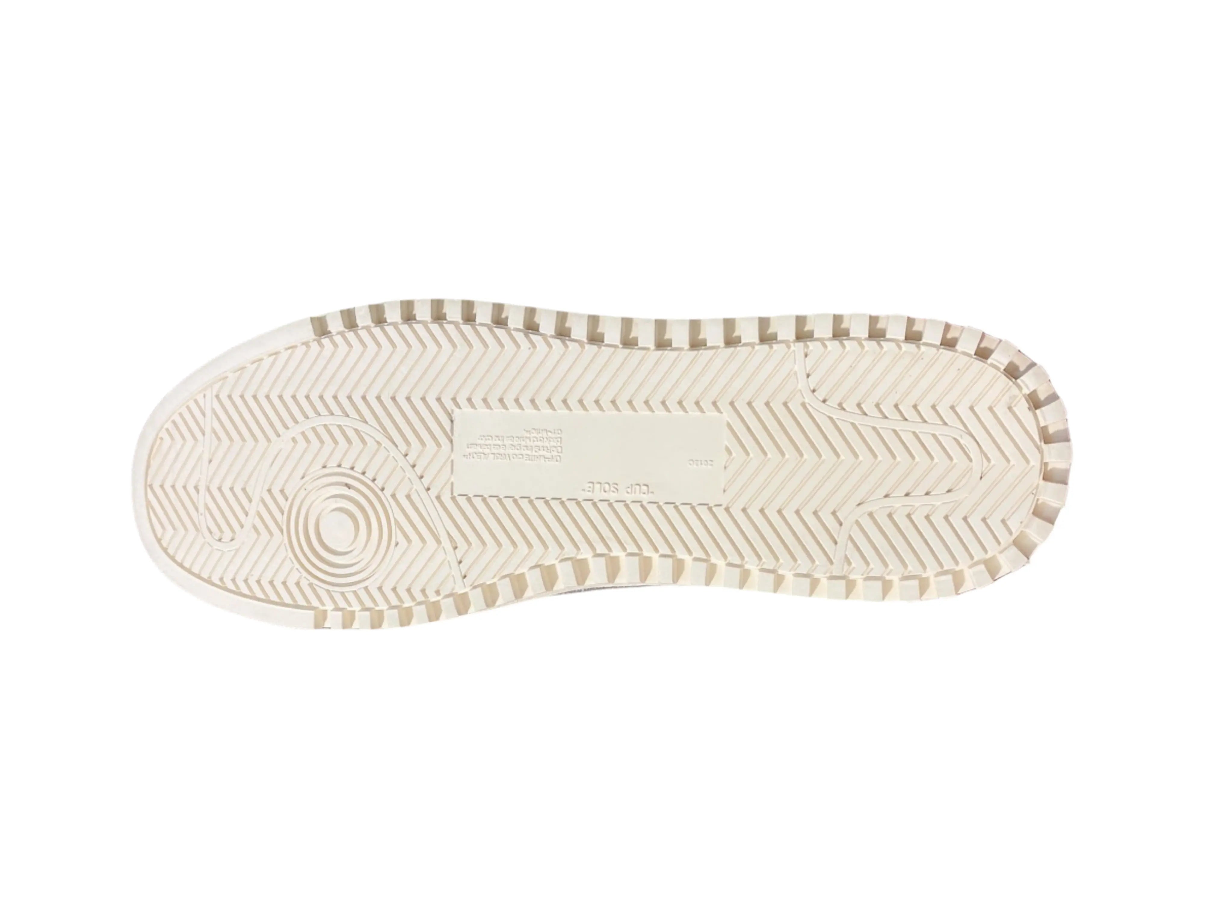 Off-White Vulcanized Low Top - Glitter Silver & Beige - B-Shop