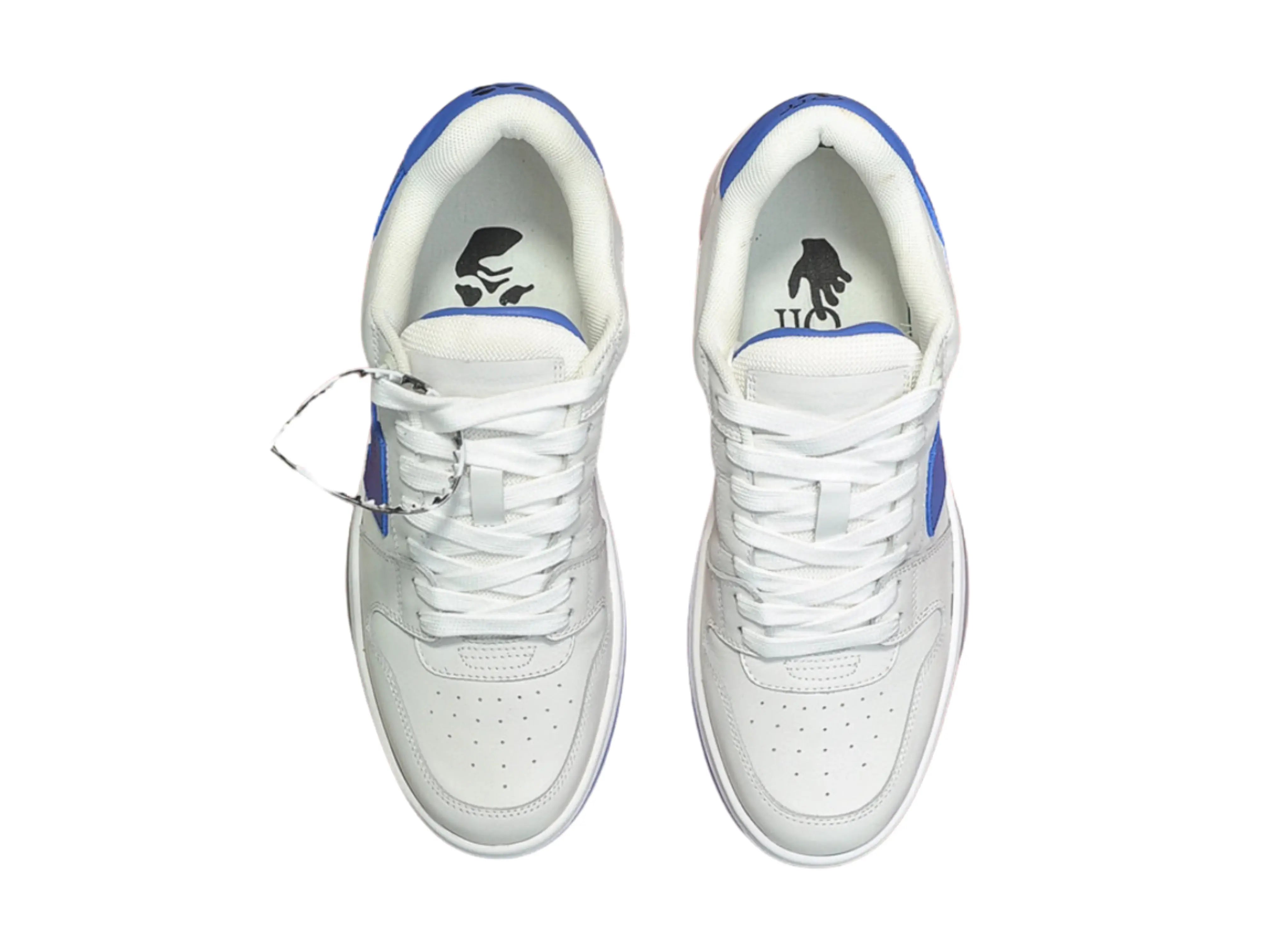 Off-White Out of Office Low Top - White & Sky Blue Off-White