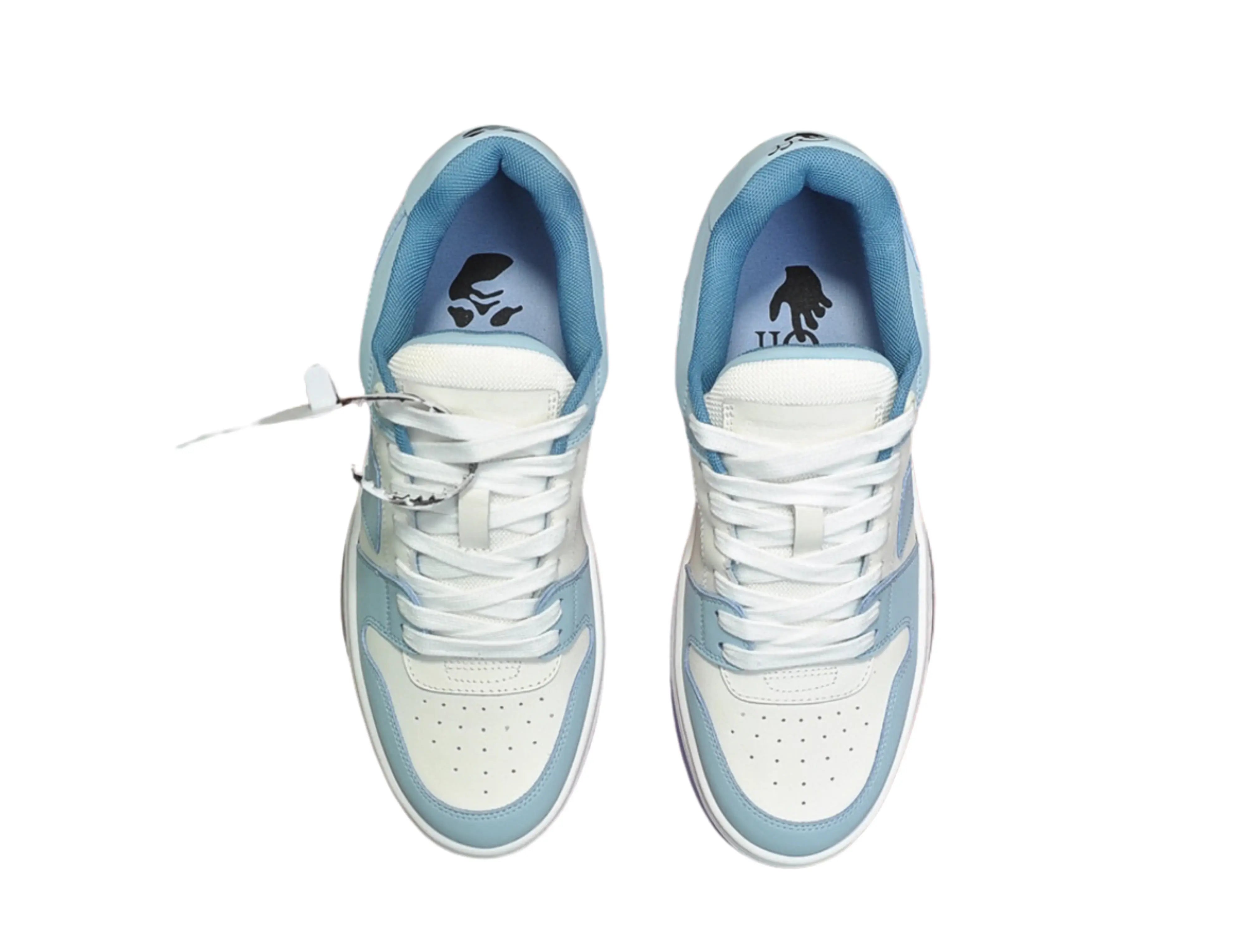 Off-White Out of Office Low-Top - White & Baby Blue Off-White