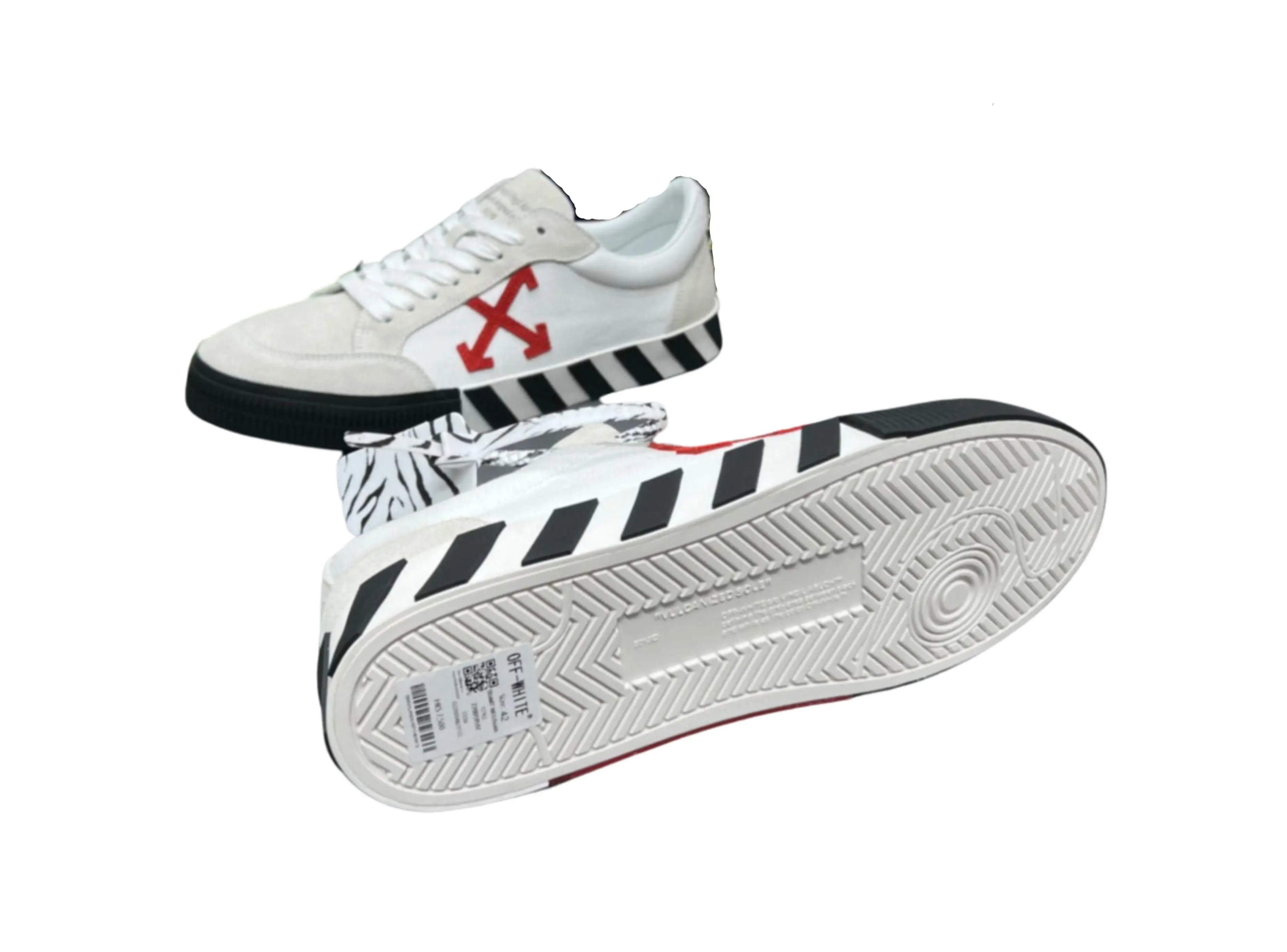 Off-White 2.0 Low Top - White & Red Off-White