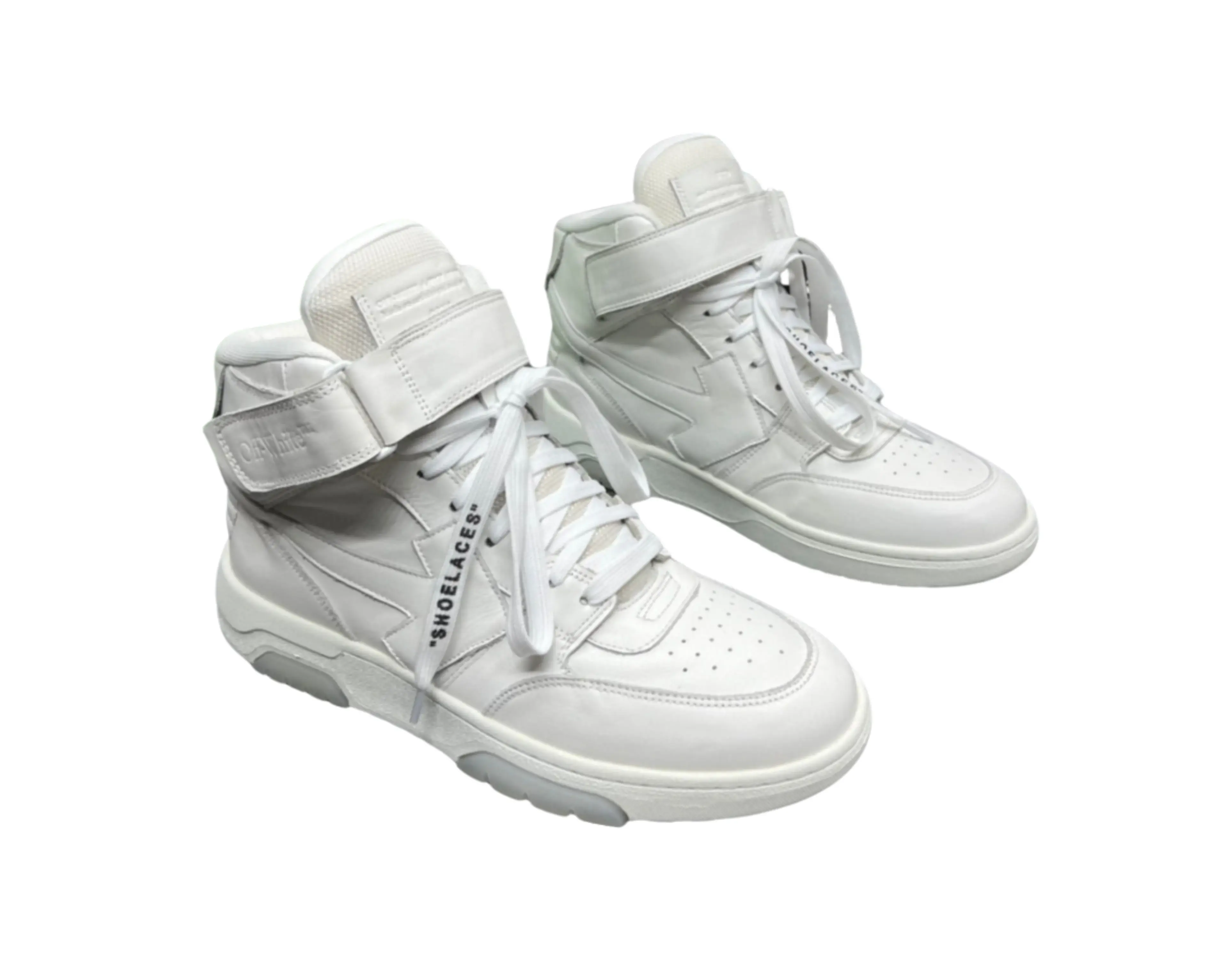Off-White Out of Office High Top - Triple White Off-White