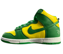 SB Dunk High - Green and Yellow Edition