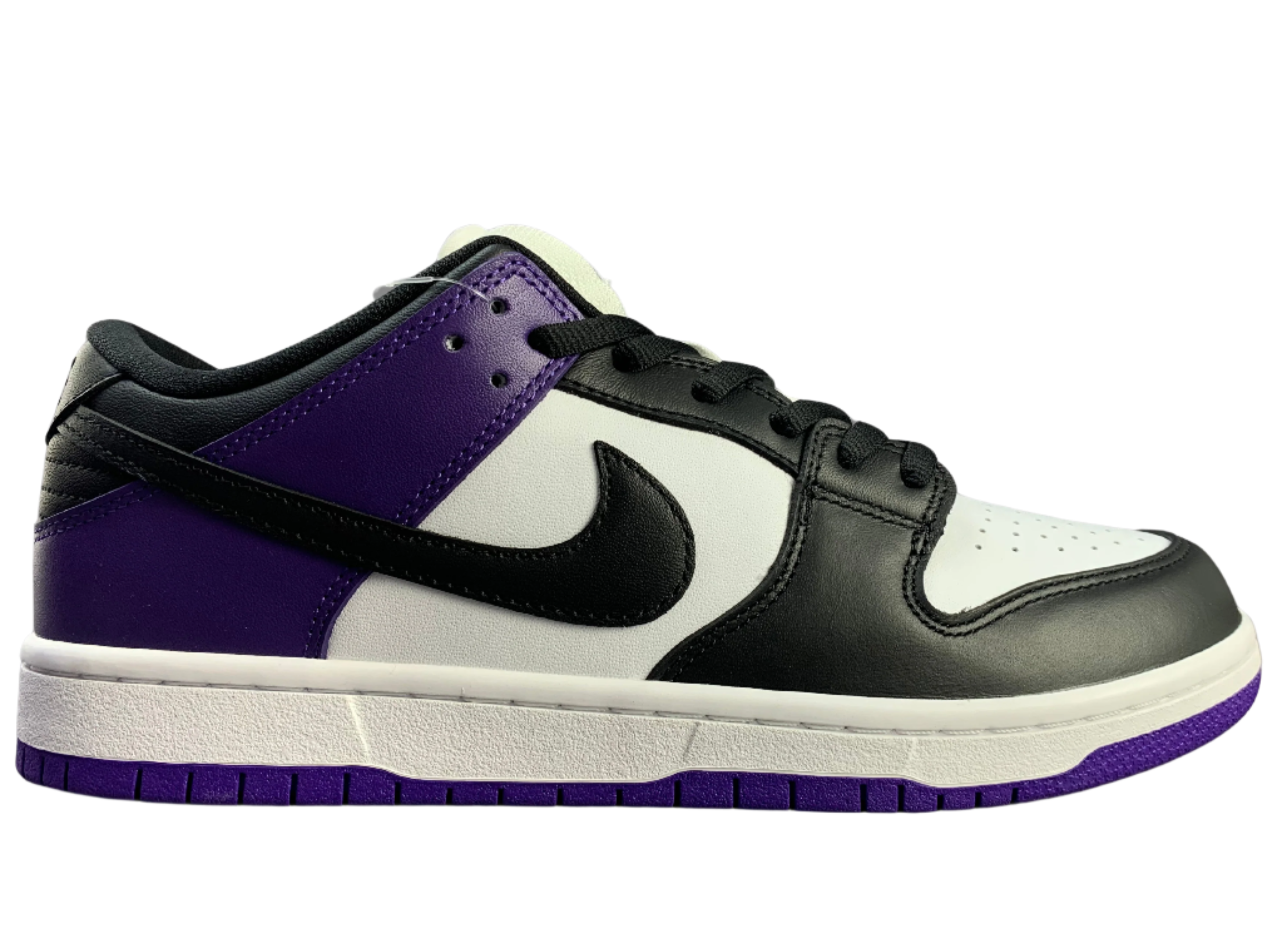 SB Dunk Low - Purple Black & White