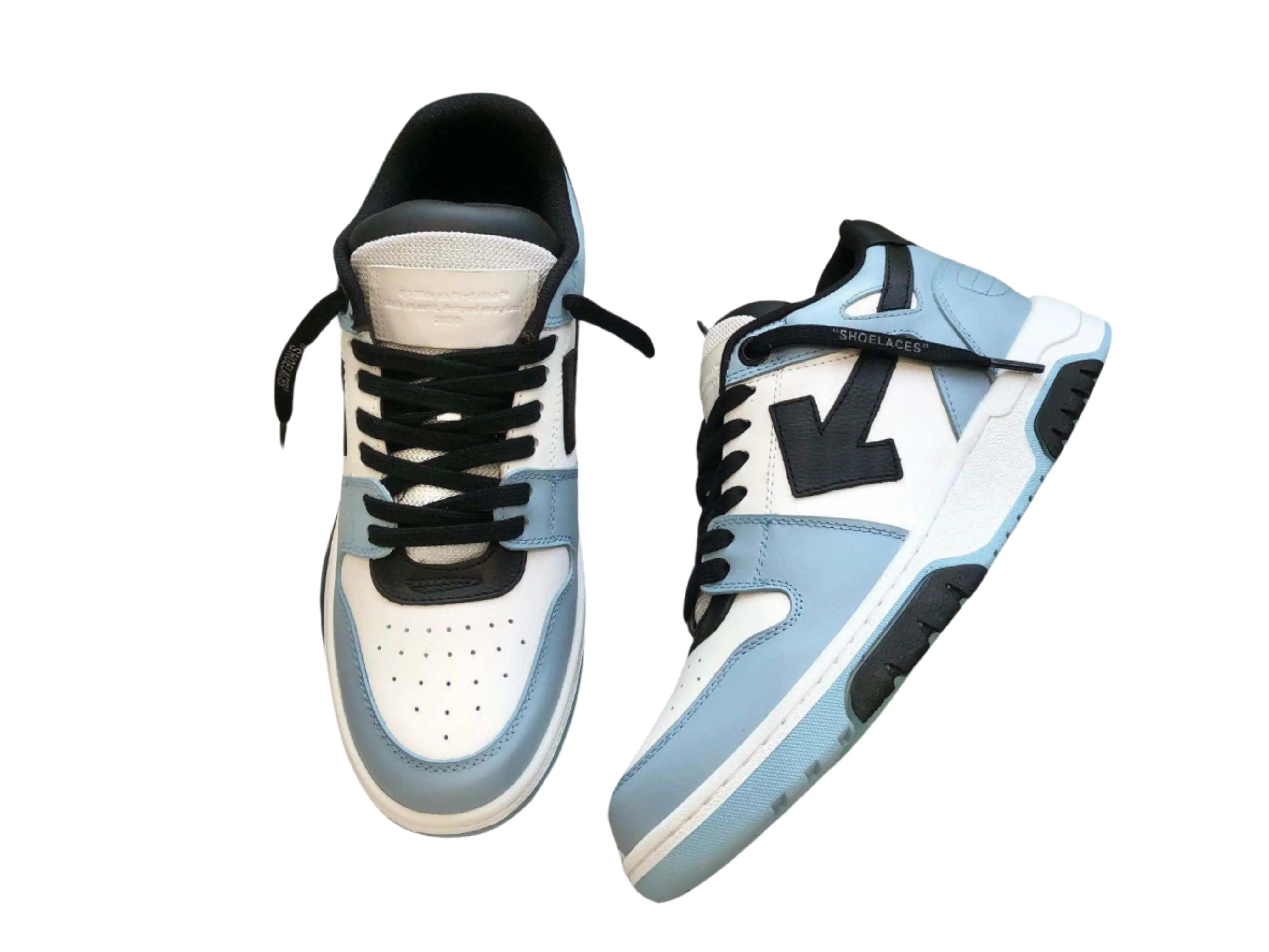 Off-White Out Of Office Low Top - Light Blue & Black Off-White