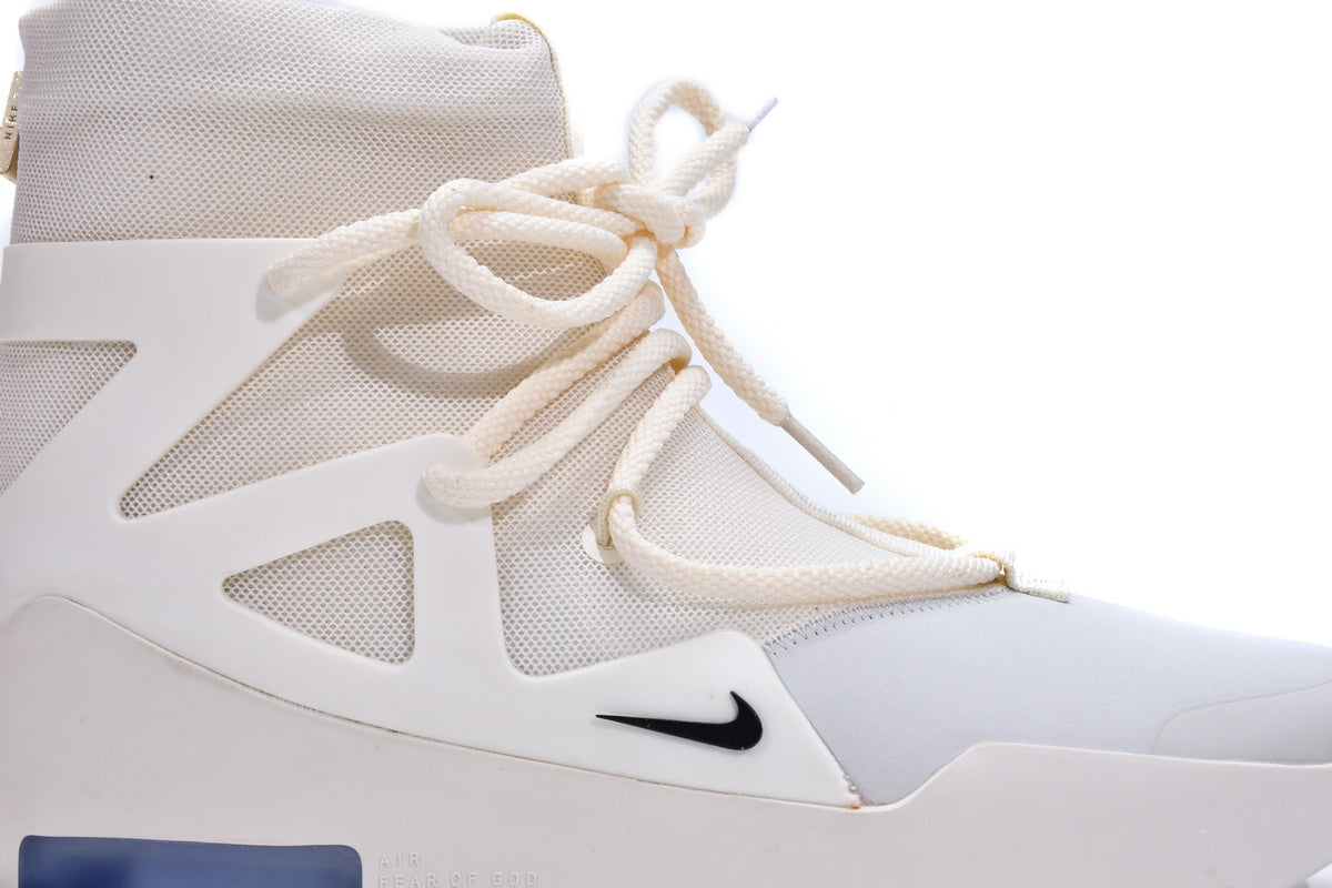 Nike Air/Fear of God 1 High Top - White