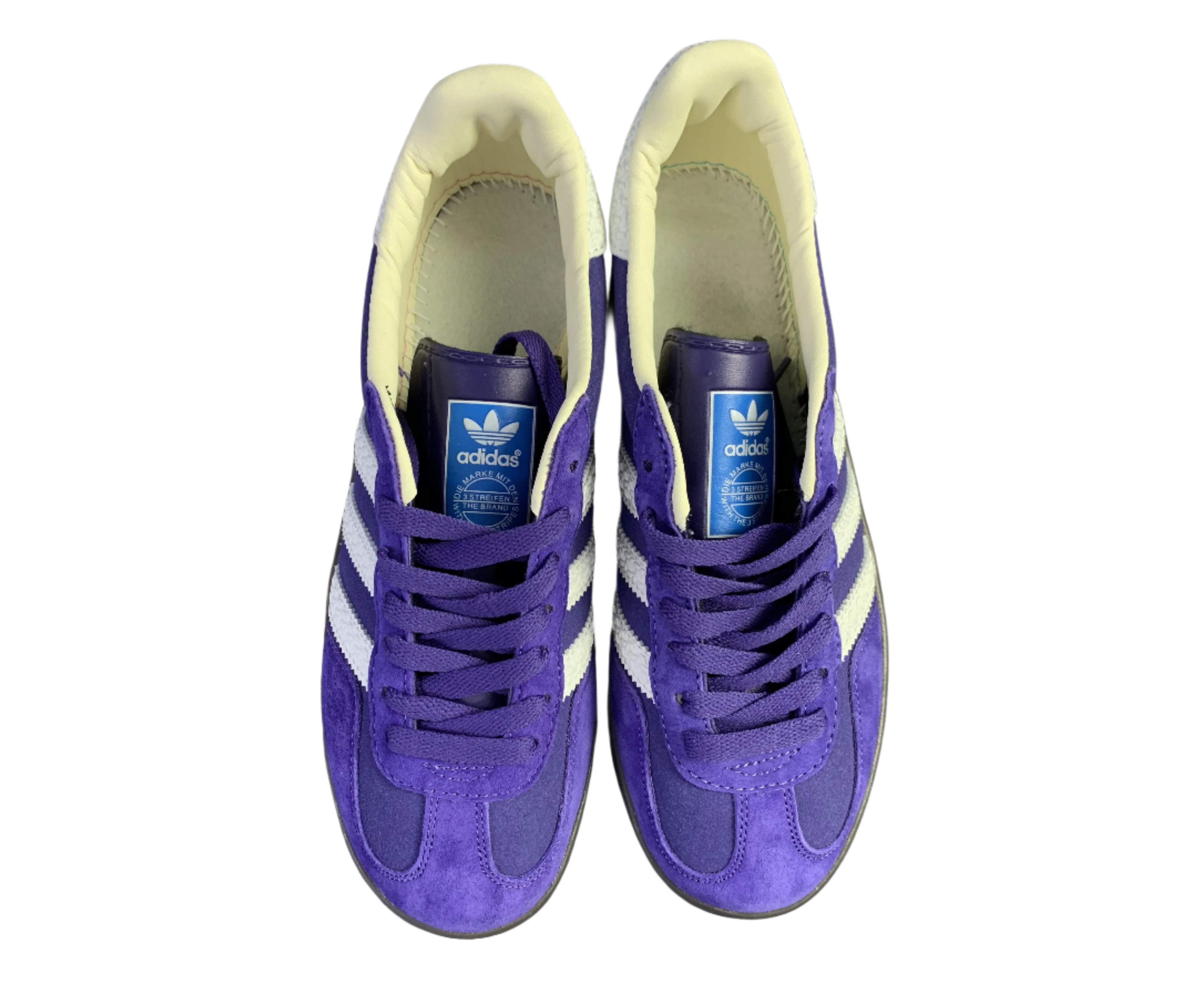 Adidas Gazelle Suede Sneakers - Purple & White