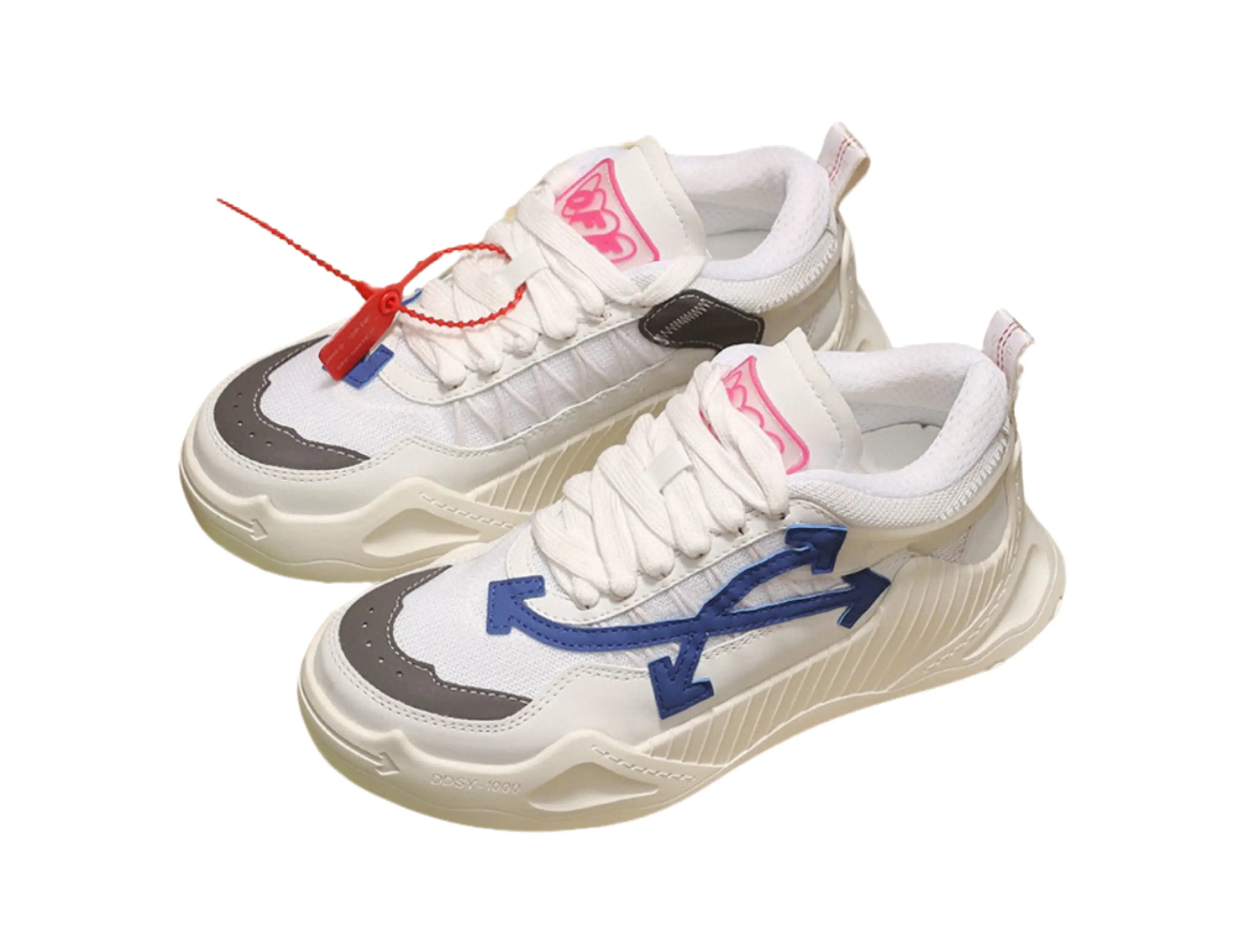Off-White ODSY-1000 - White, Blue & Pink Off-White