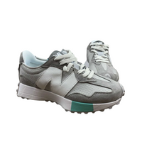 New Balance 327 - Grey & Mint Accent