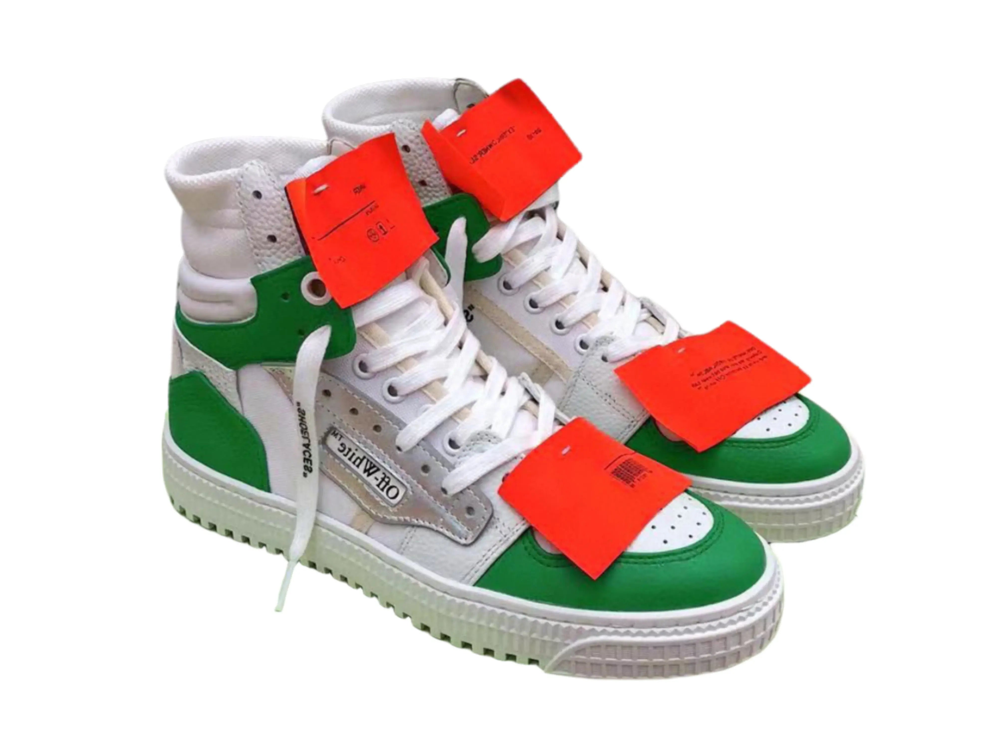 Off-White Off-Court 3.0 High Top - White & Green Off-White