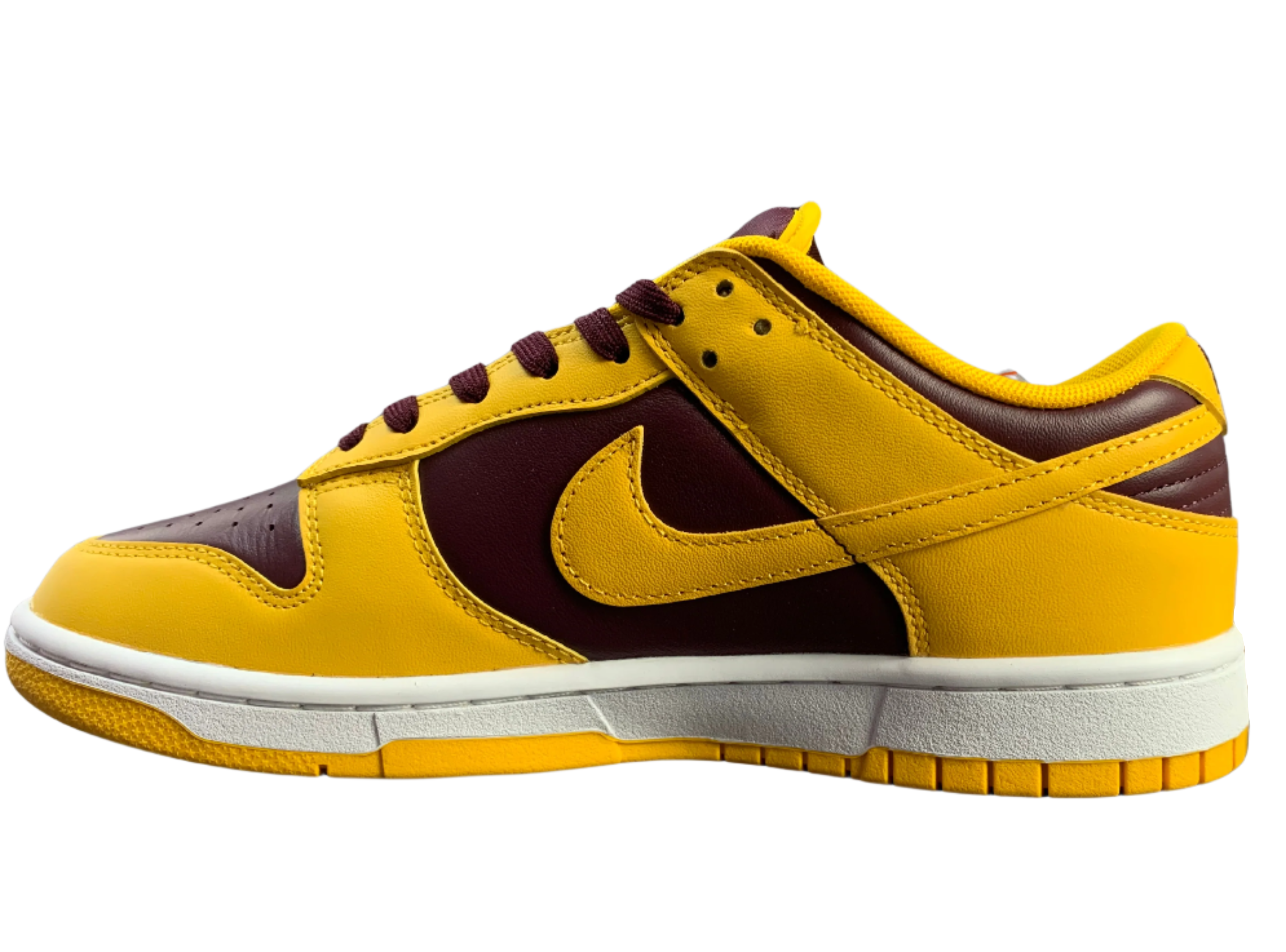 SB Dunk Low - Goldenrod & Maroon