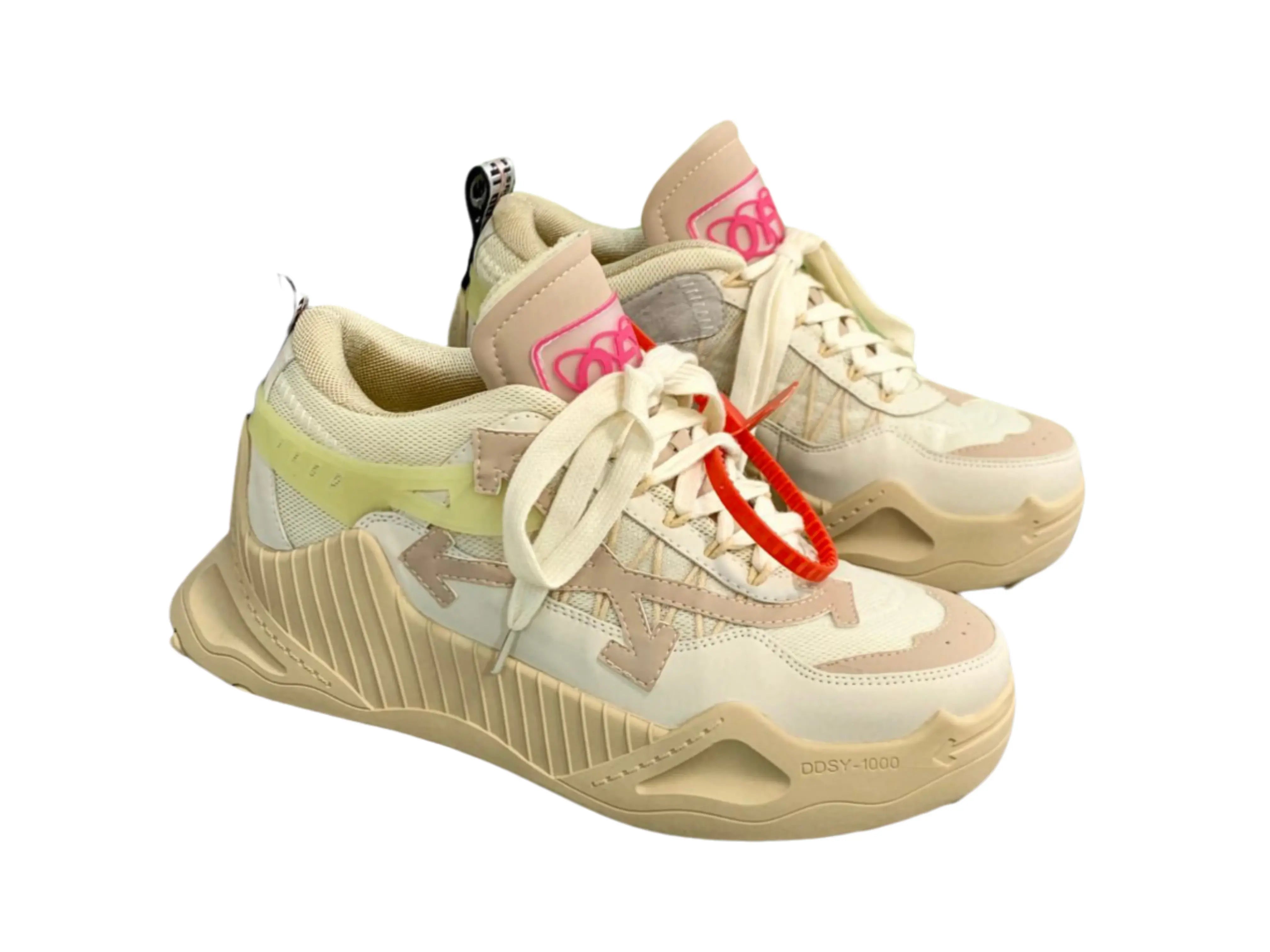 Off-White ODSY-1000 - Beige & Pink Off-White