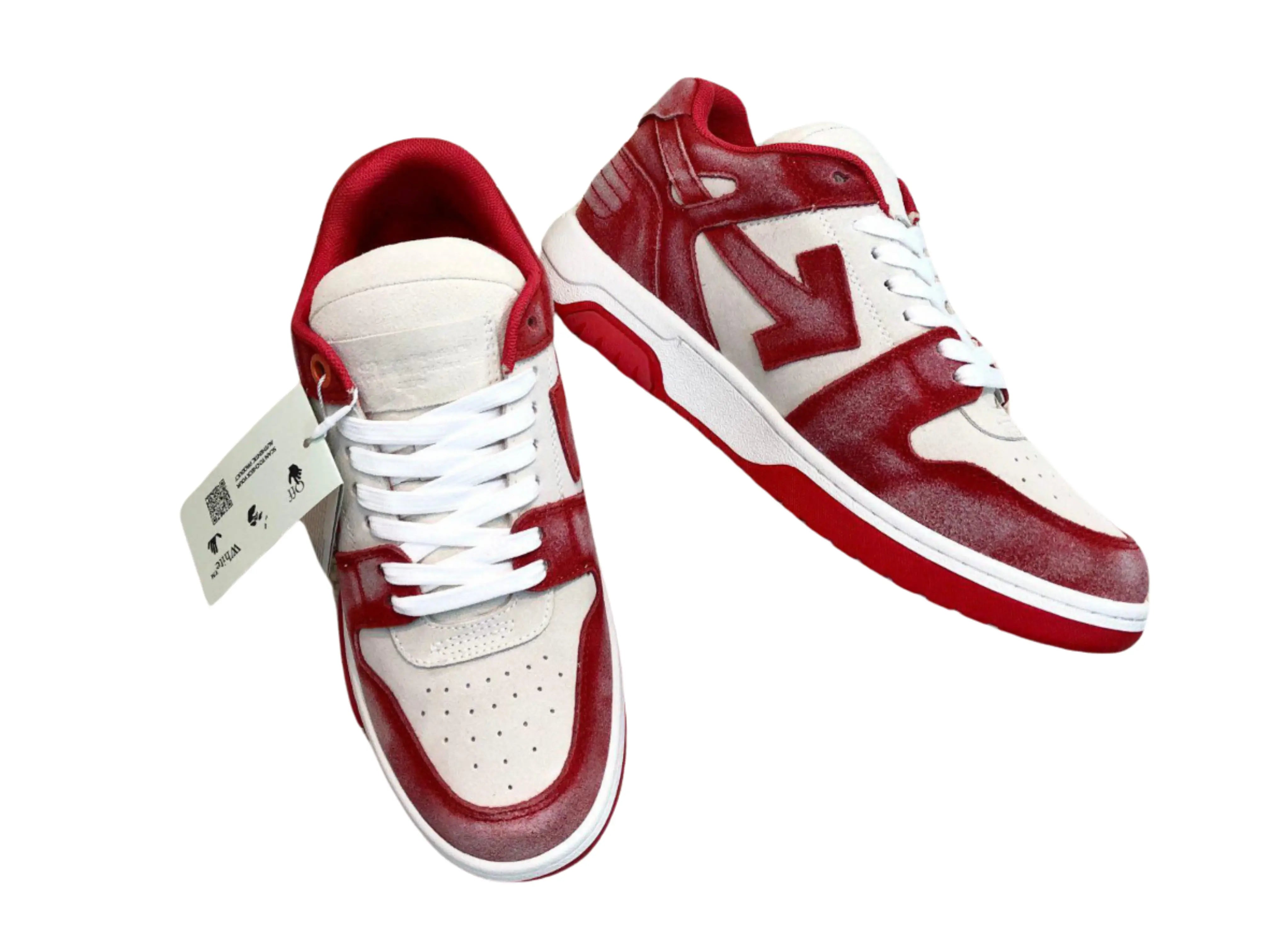 Off-White Out of Office - White & Red Spray Off-White