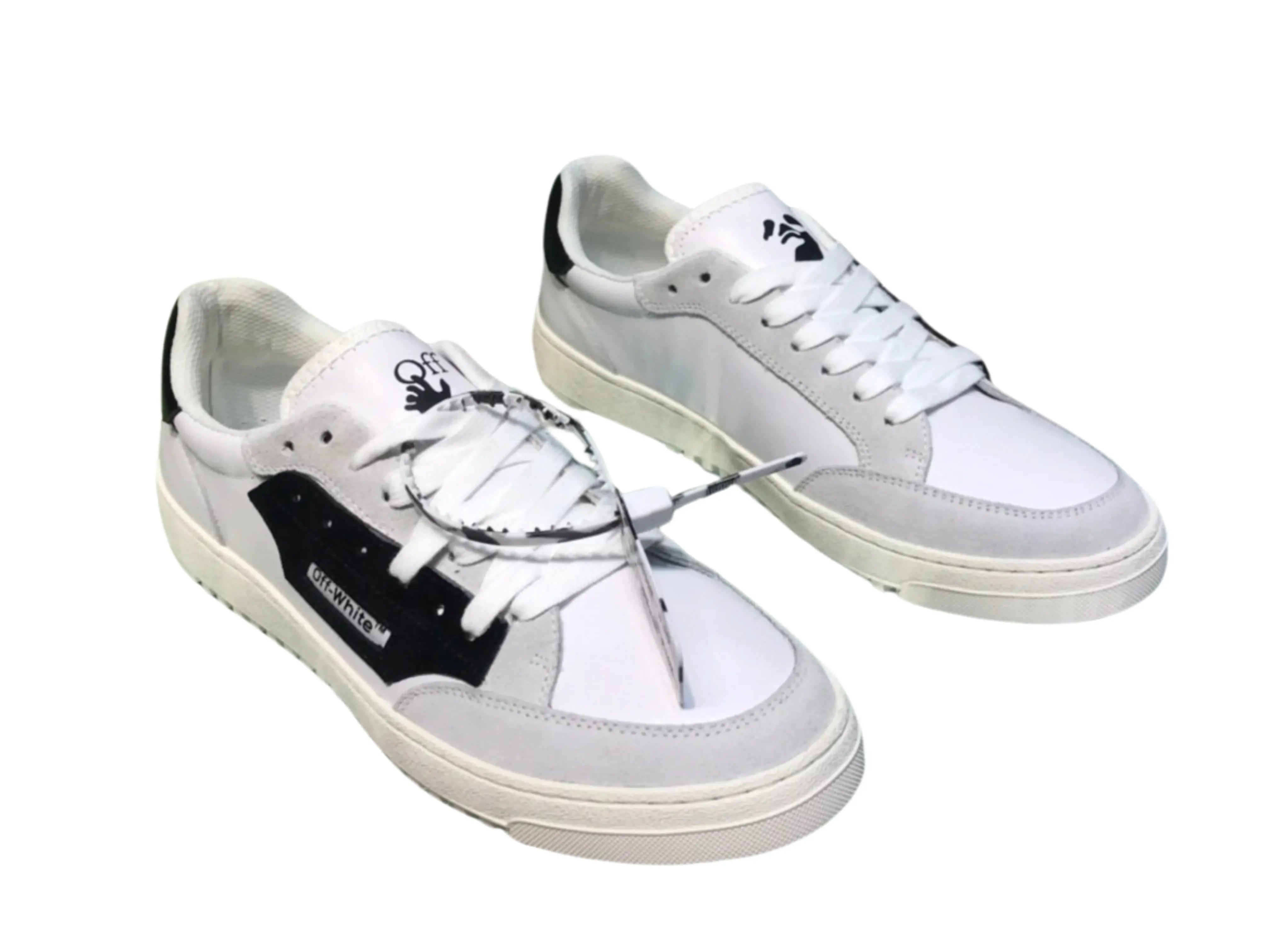 Off-White 5.0 Low Top - White, Gray & Black Off-White