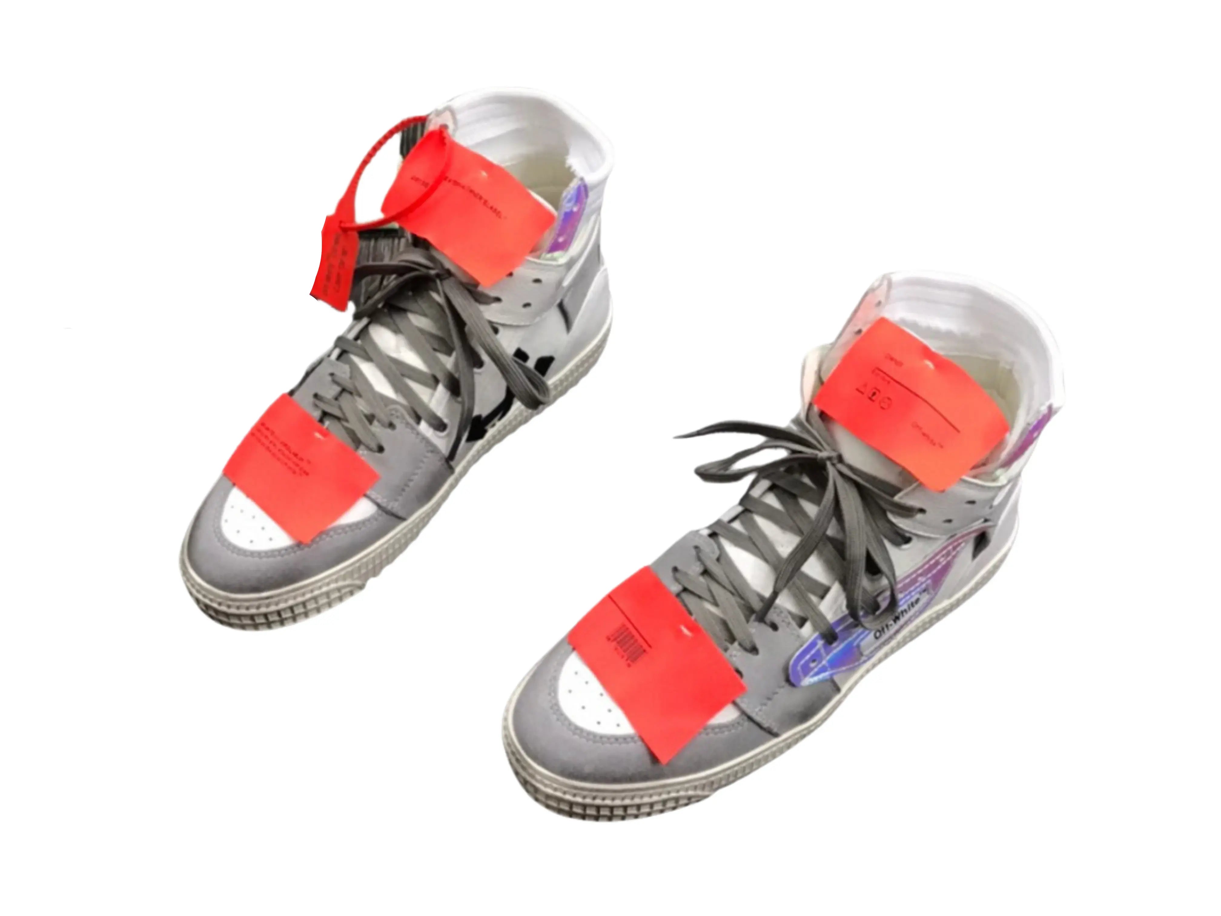 Off-White Off-Court 3.0 High Top - Grey & White Off-White