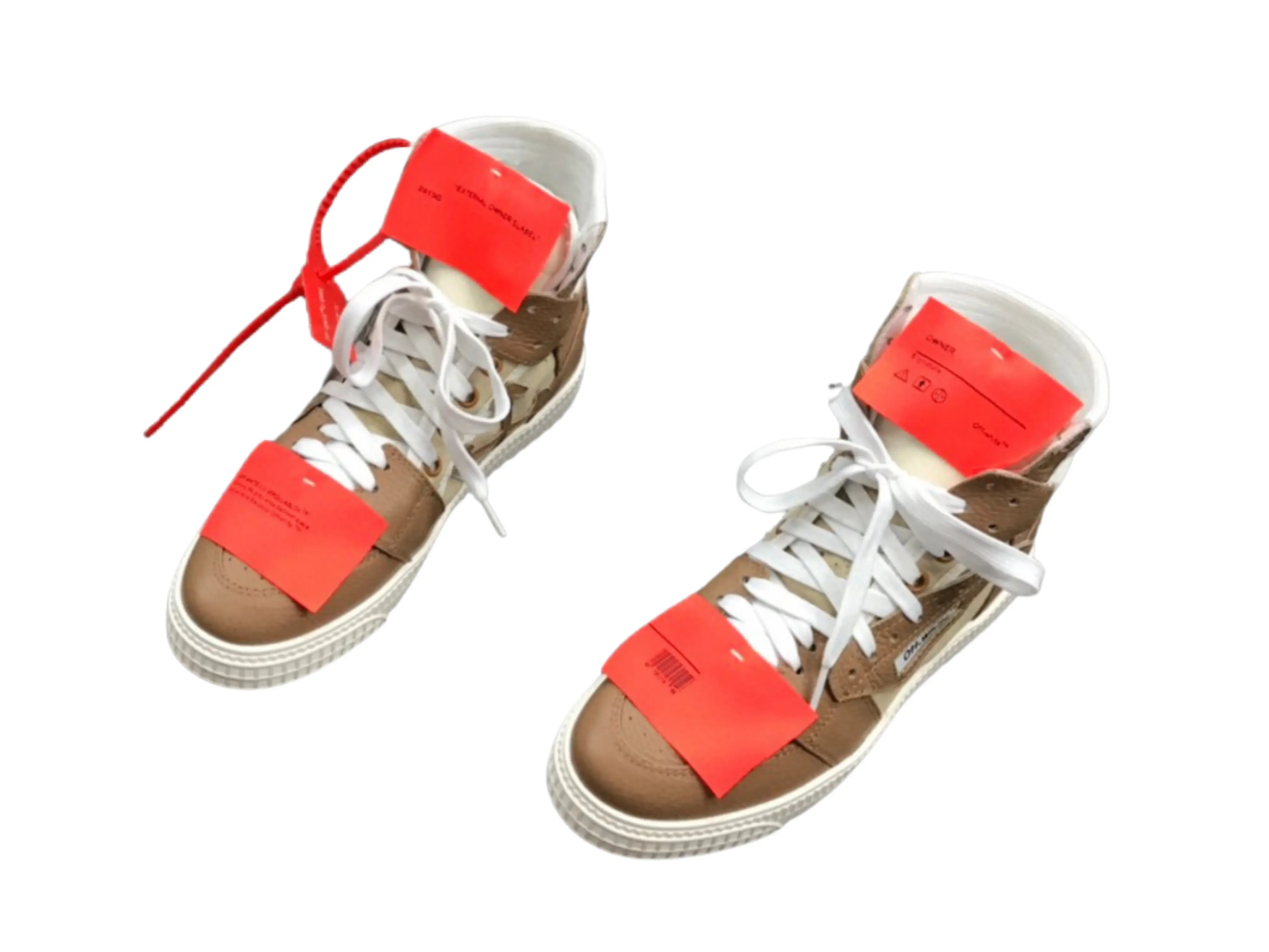 Off-White Off-Court 3.0 High Top - Beige & White Off-White