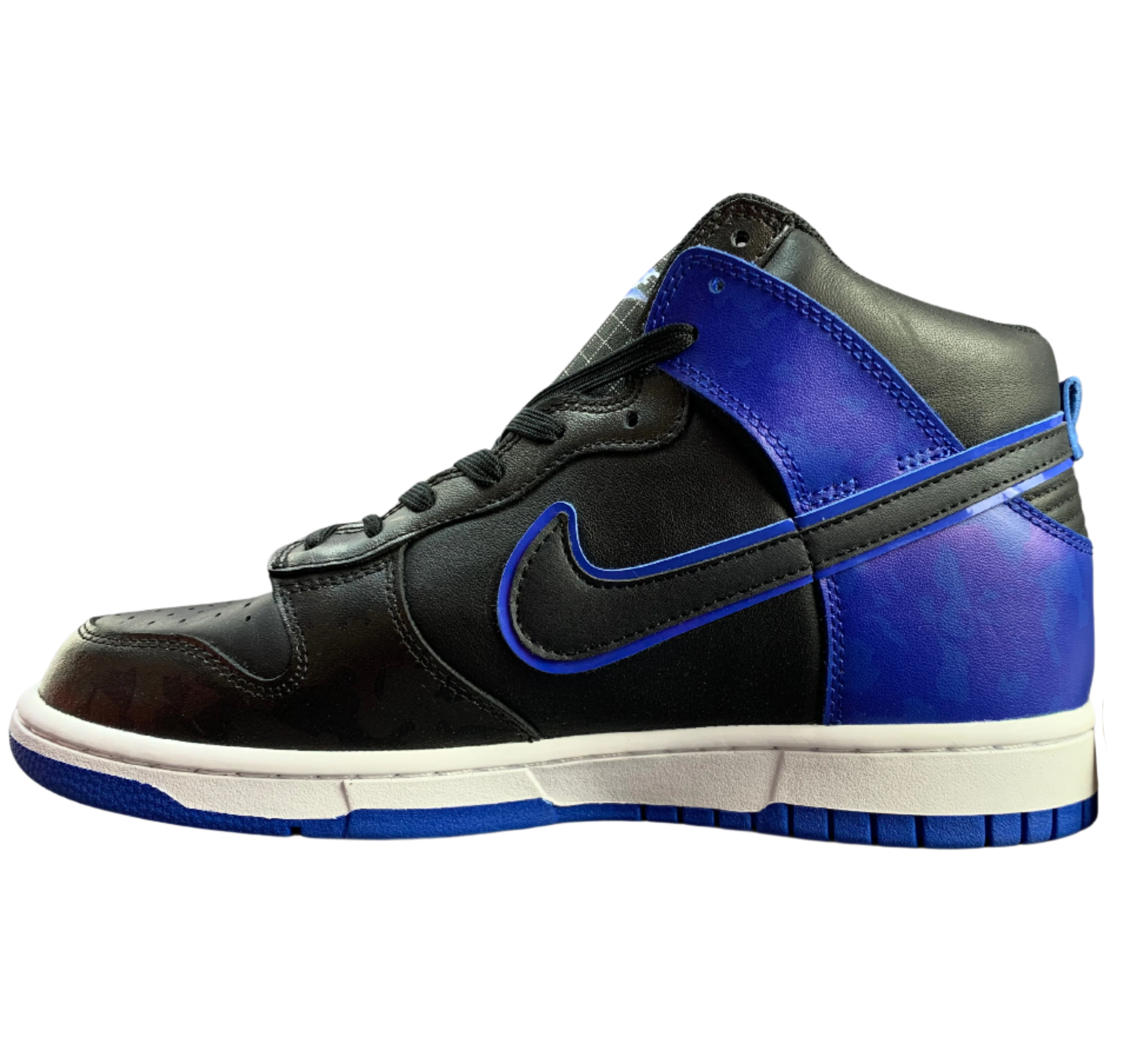 SB Dunk High - Black & Royal Blue Edition