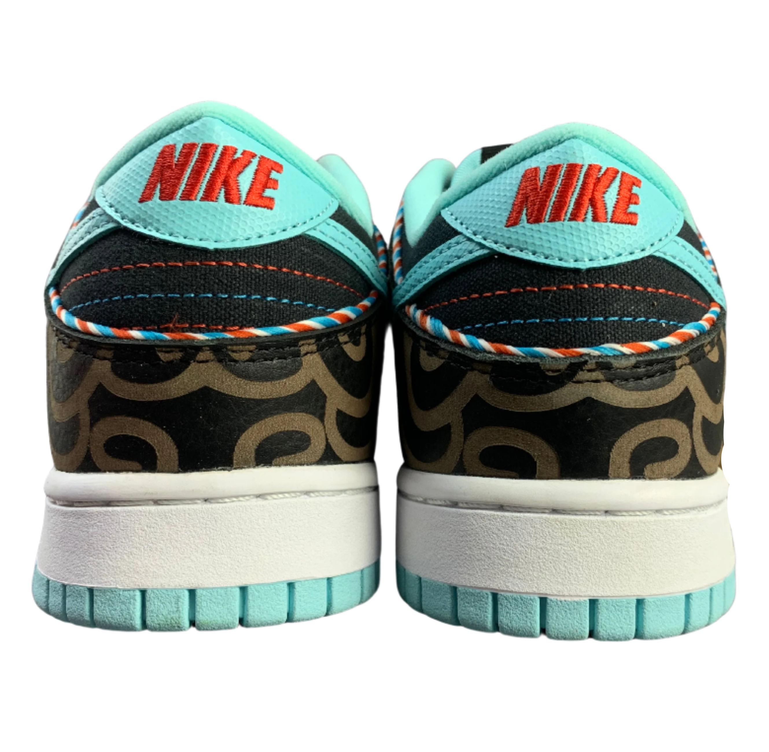 SB Dunk Low - Black & Teal Twist