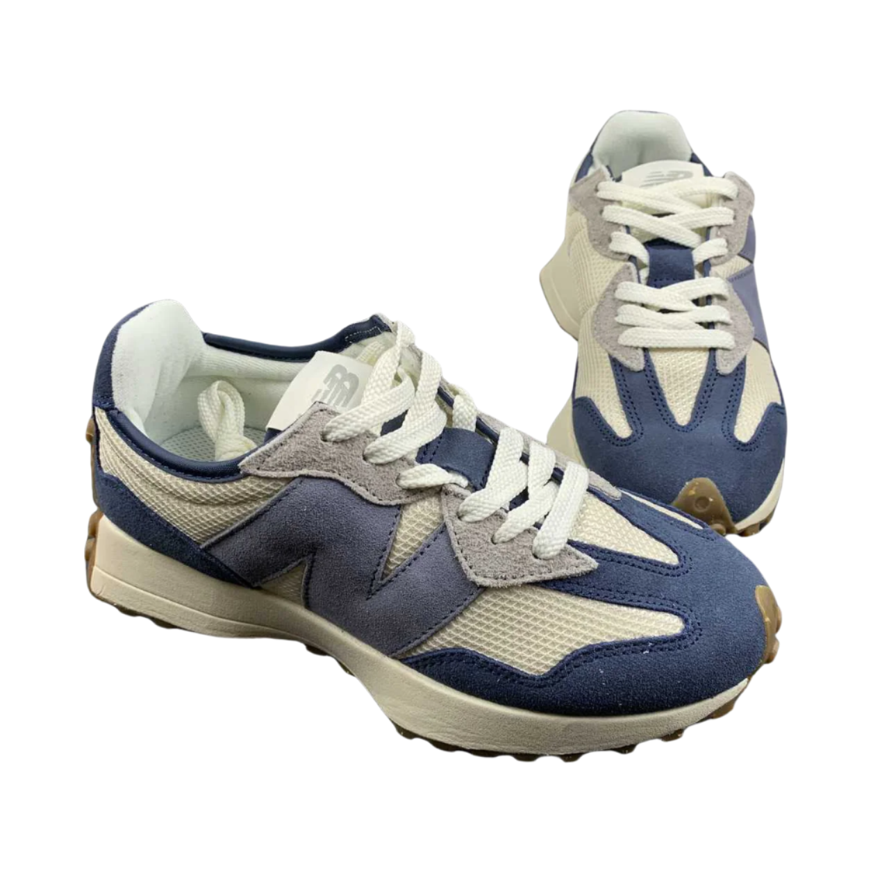 New Balance 327 - Navy & Cream Fusion