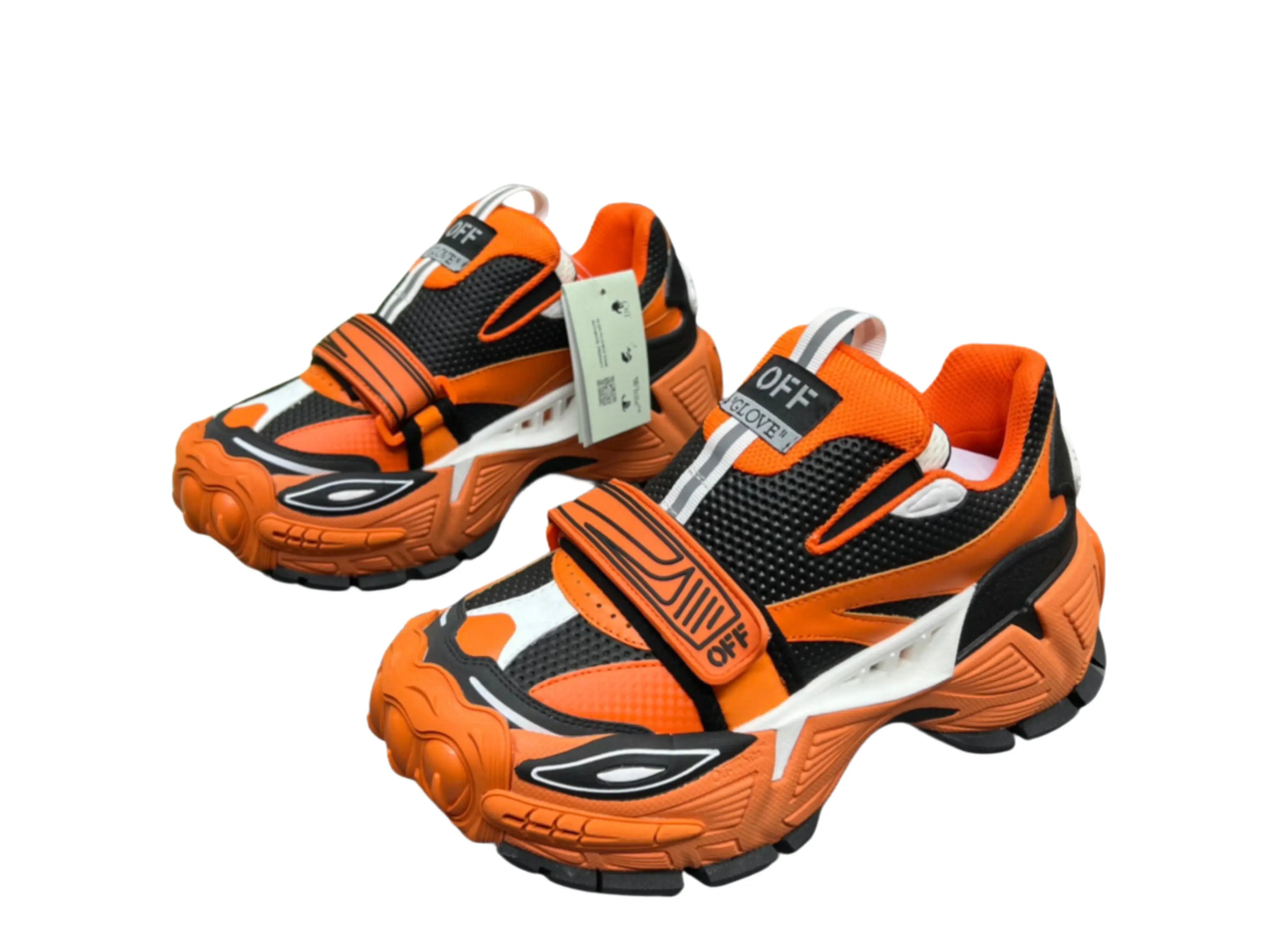 Off-White Glove Slip - Orange & Black Off-White
