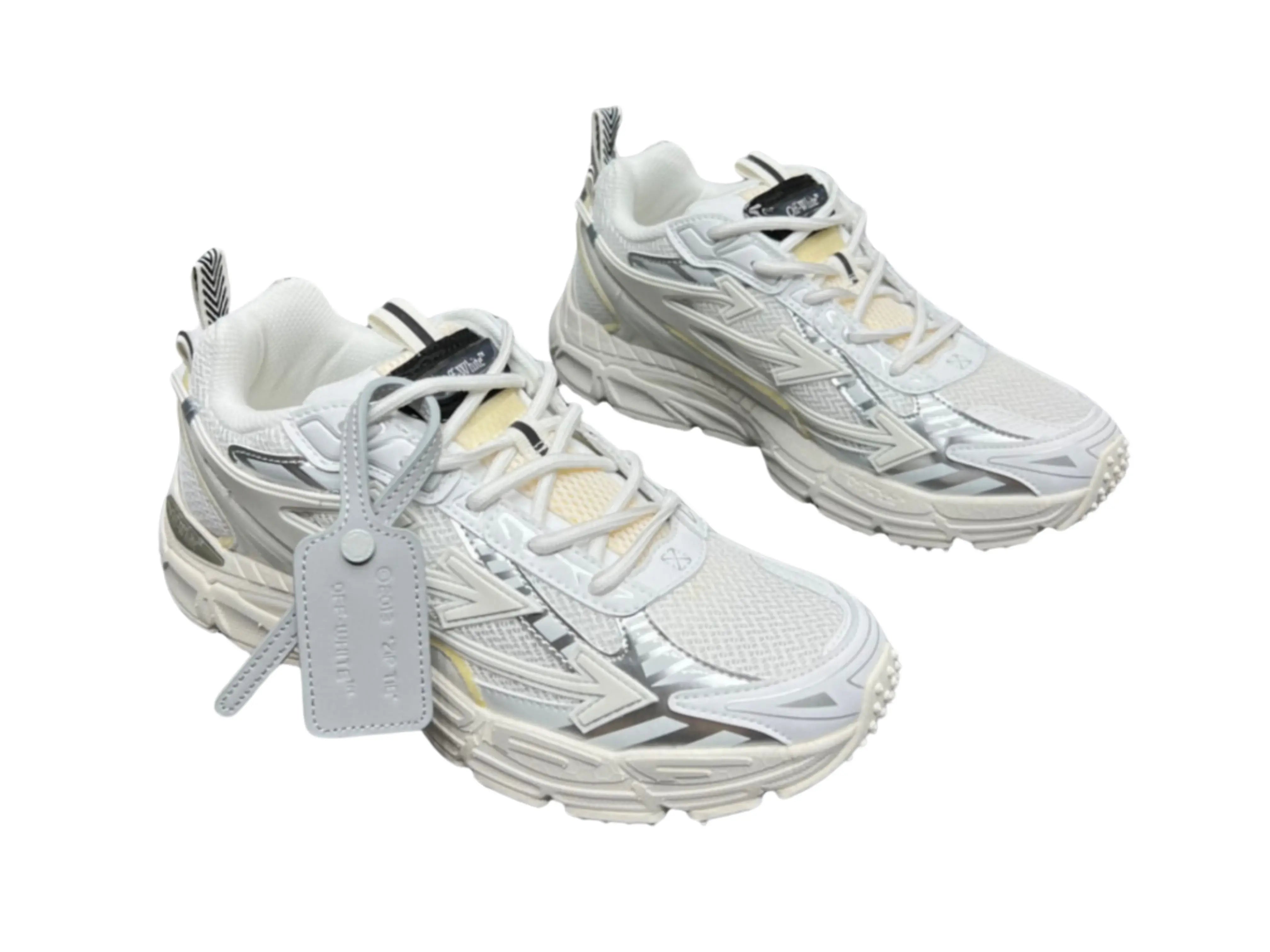 Off-White Be Right Back - White & Silver Off-White