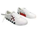Off-White Low-Top  - White & Burgundy Off-White