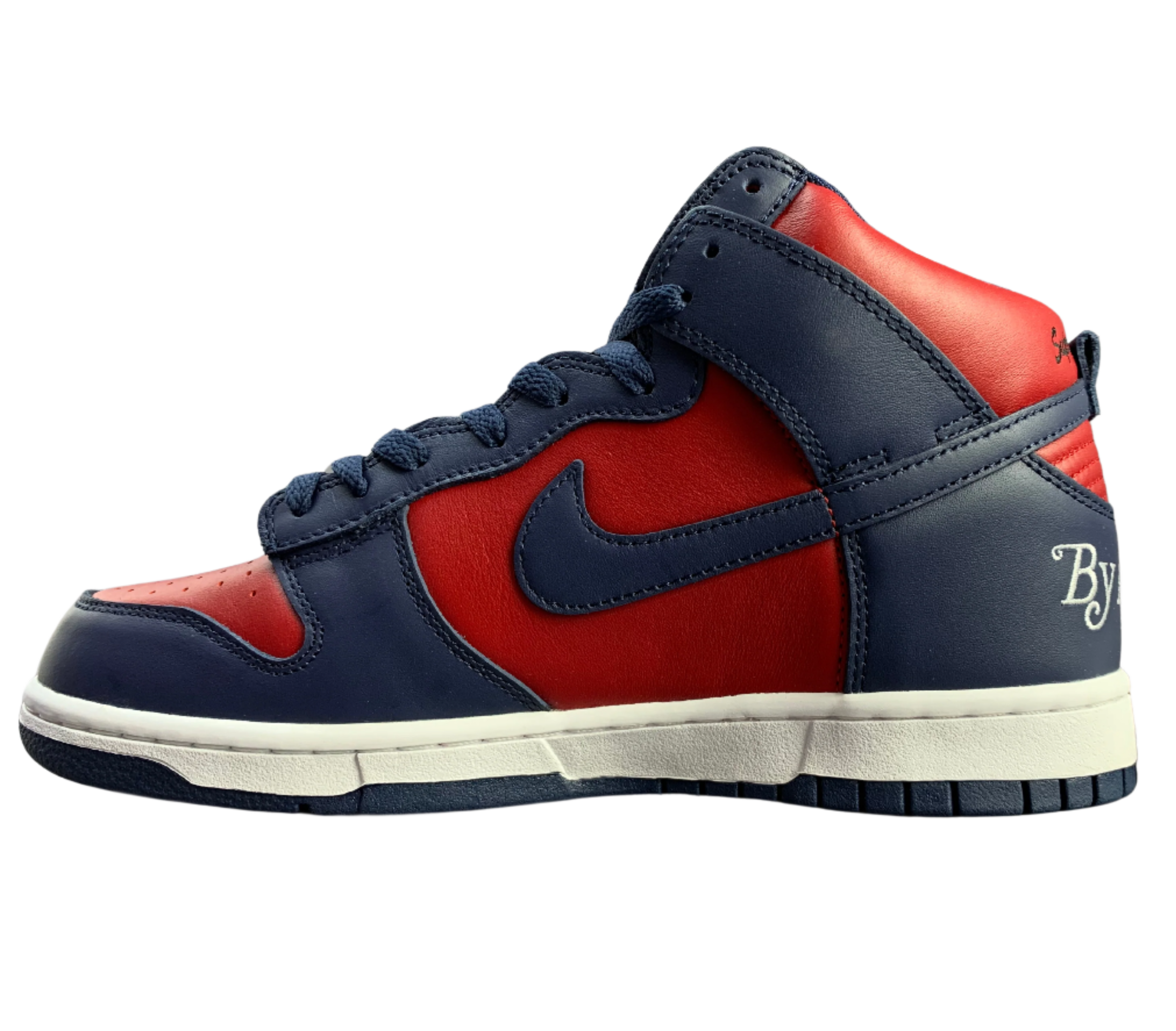 SB Dunk High - Red & Navy Edition