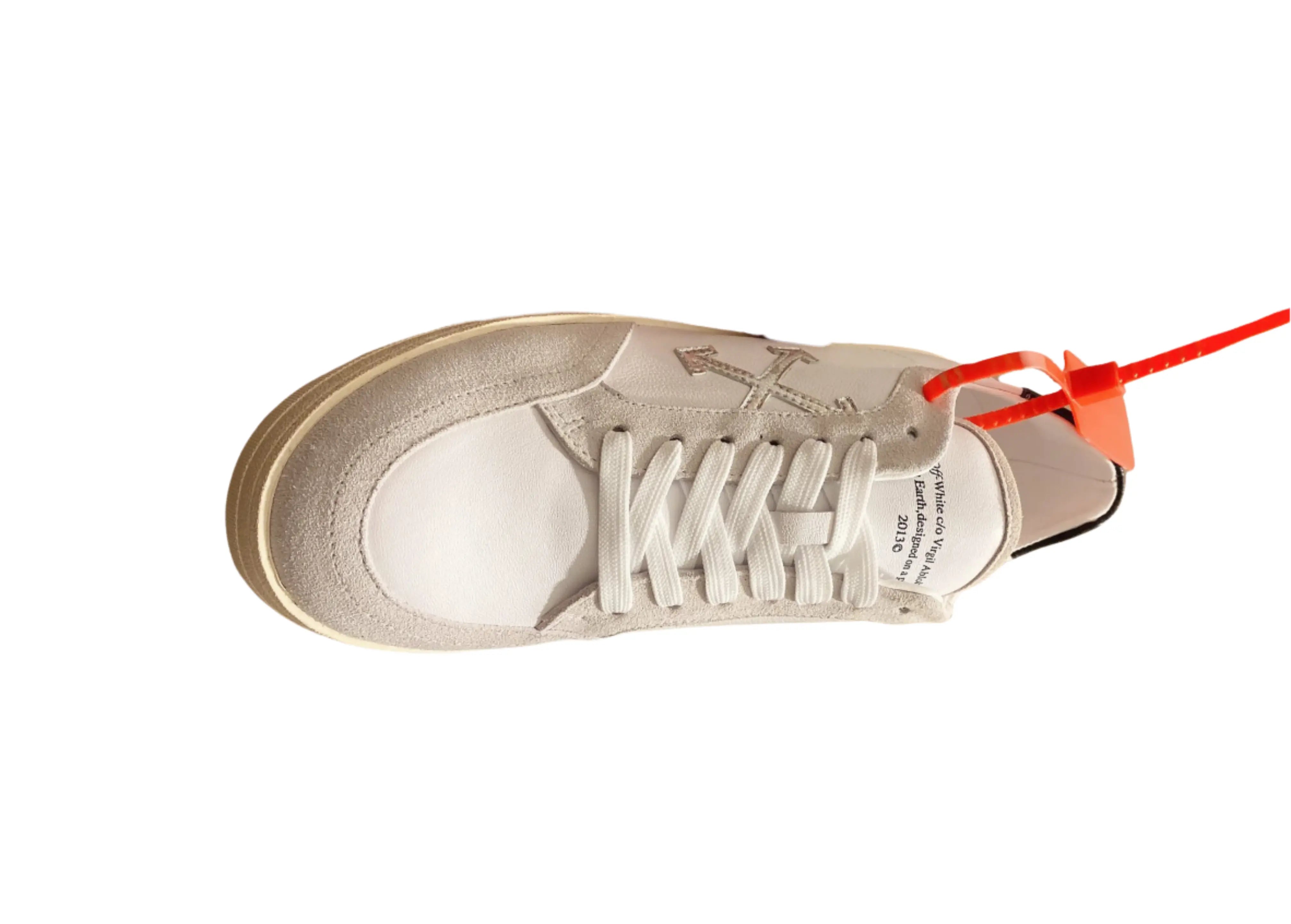 Off-White Vulcanized Low Top - White & Cream Off-White