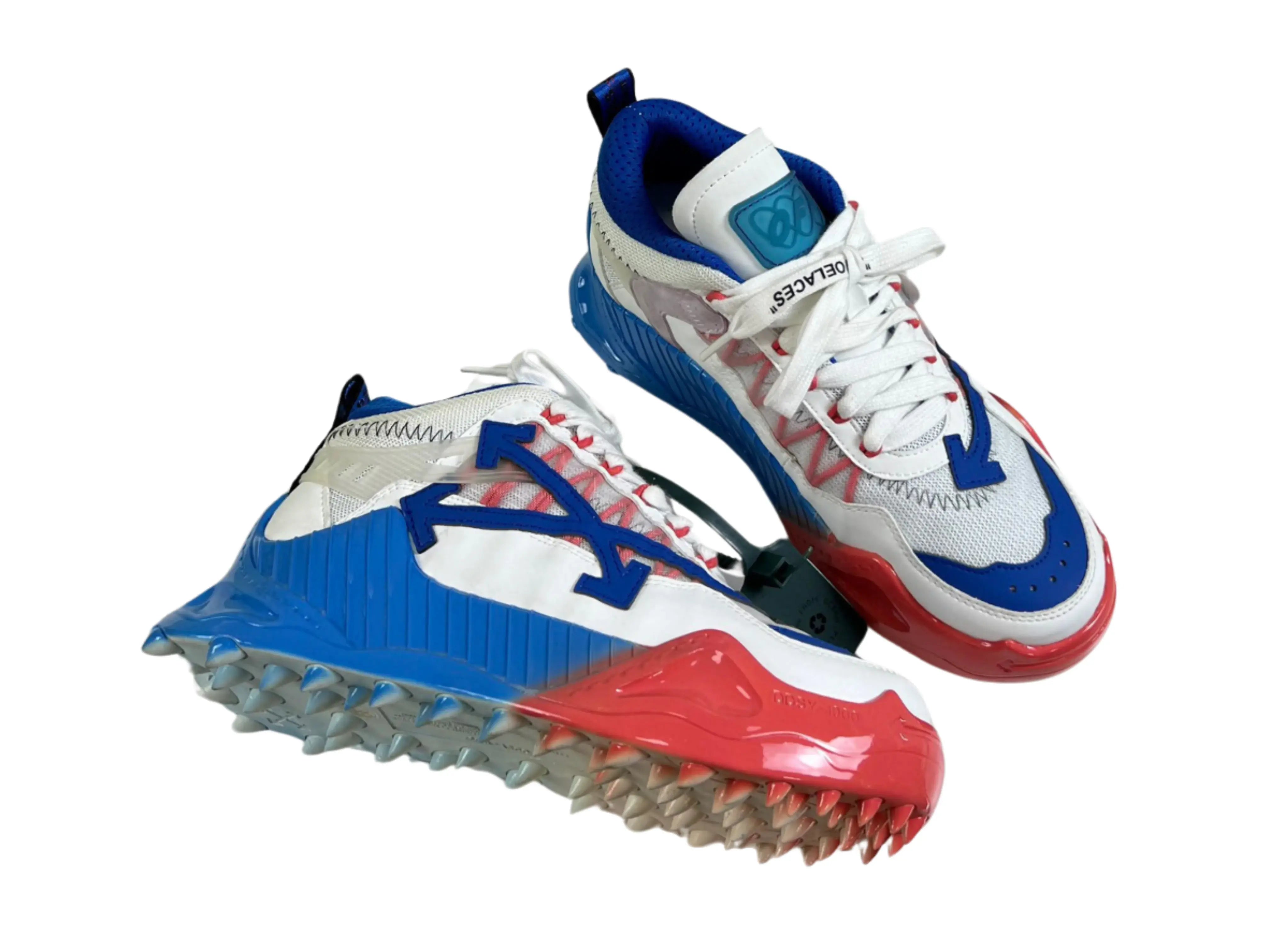 Off-White ODSY-1000 - White, Blue & Red Off-White