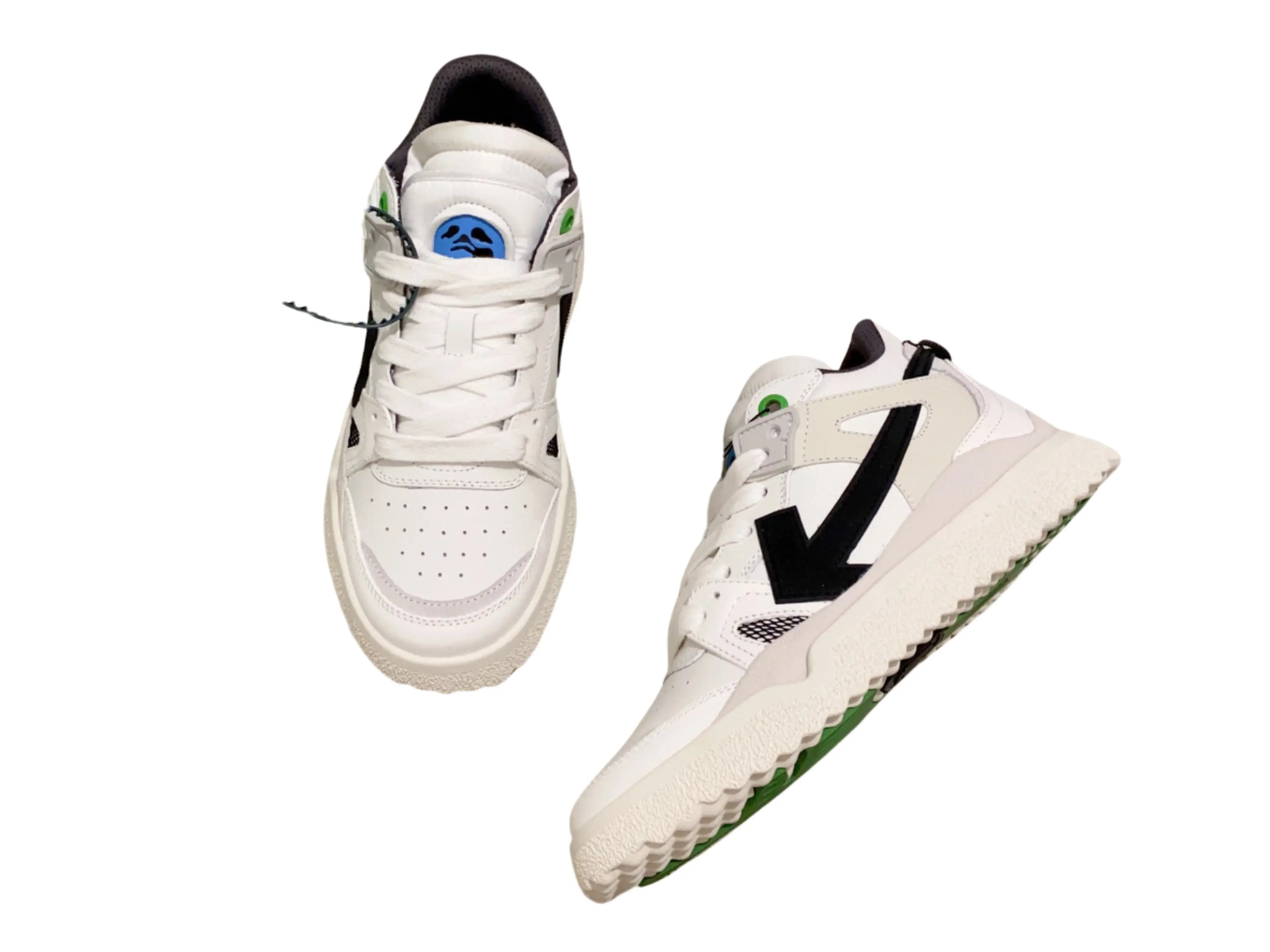Off-White Mid-Top Sponge - White & Black Off-White