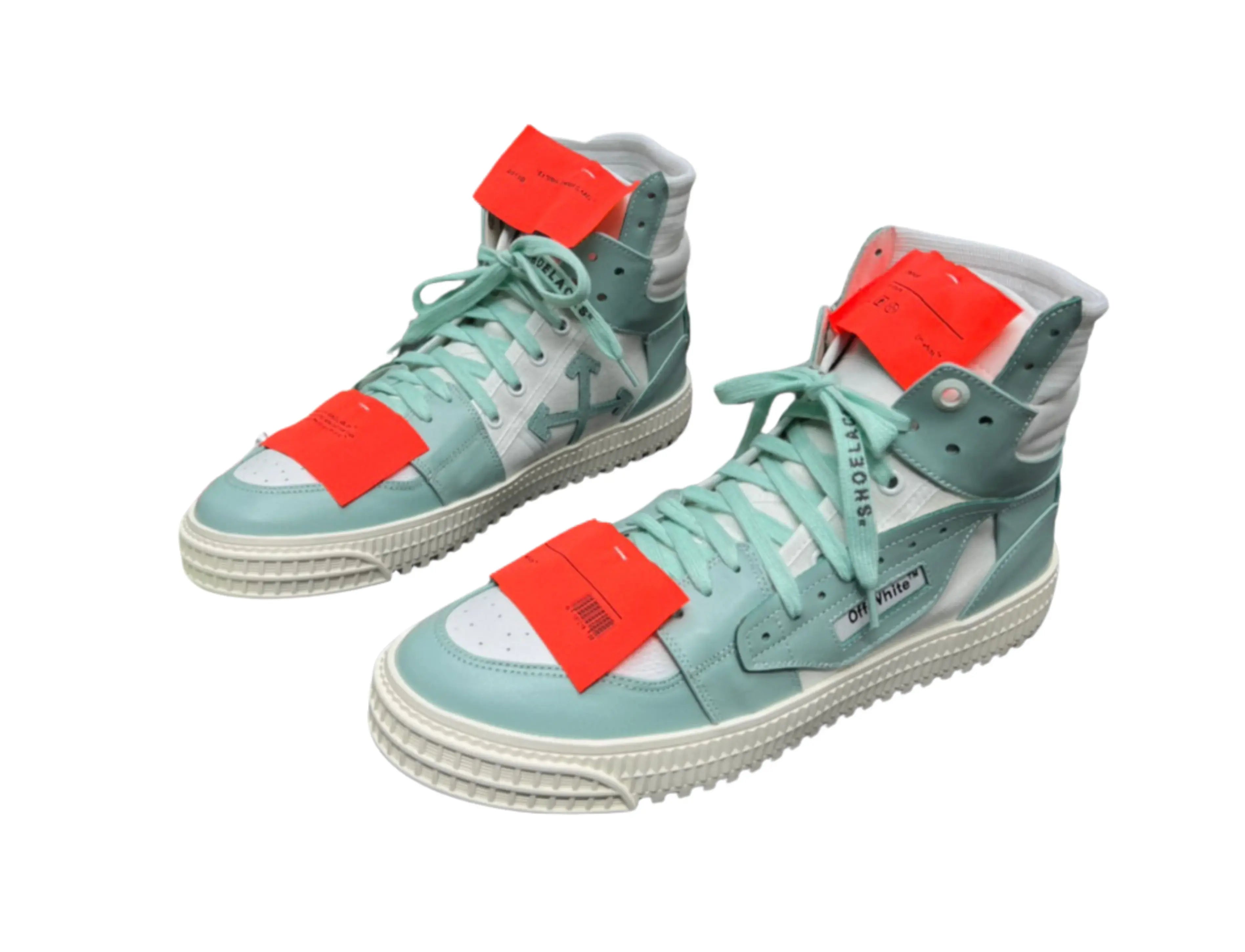 Off-White Off-Court 3.0 High Top - Mint Green & White Off-White
