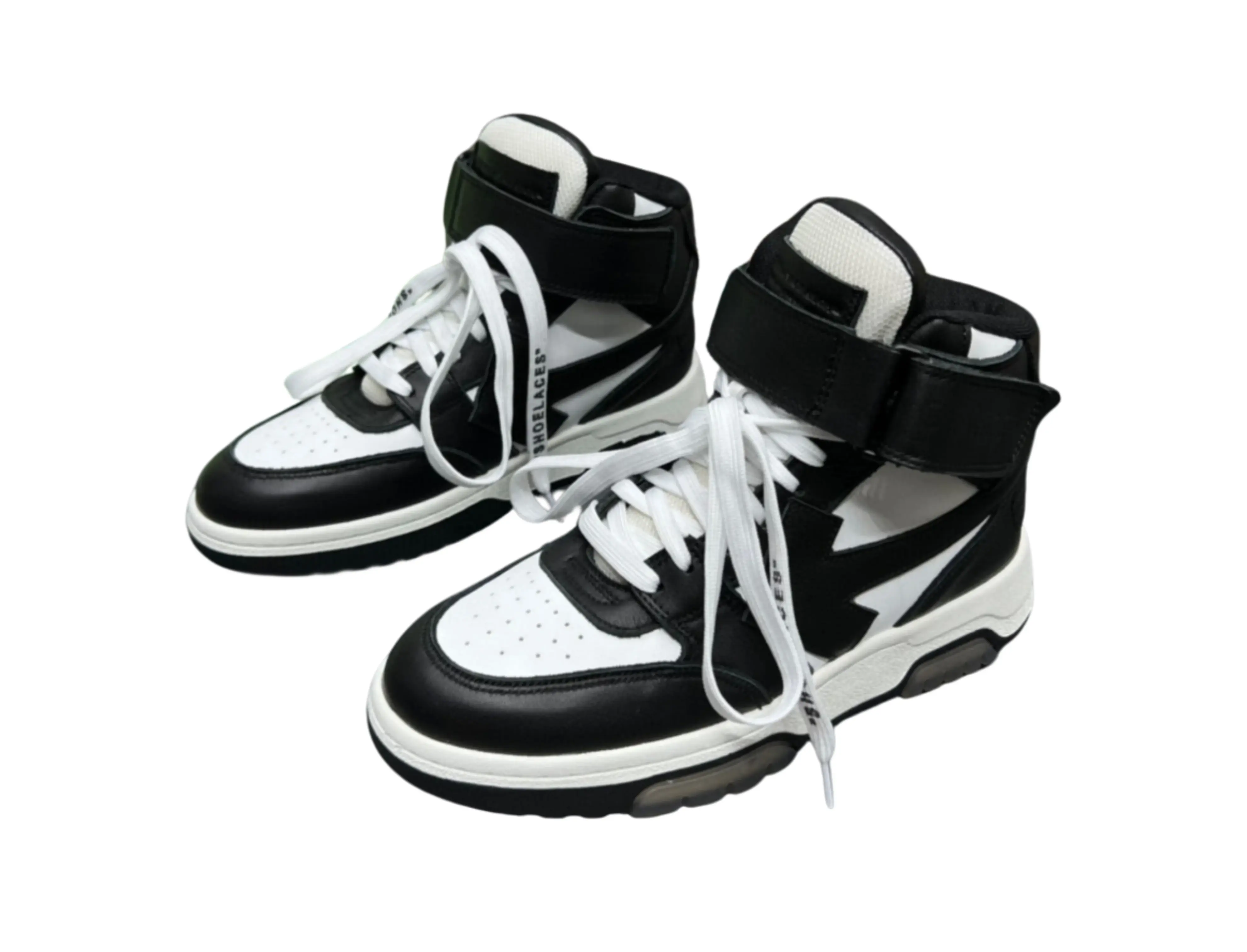Off-White Out of Office High Top - Black & White Off-White