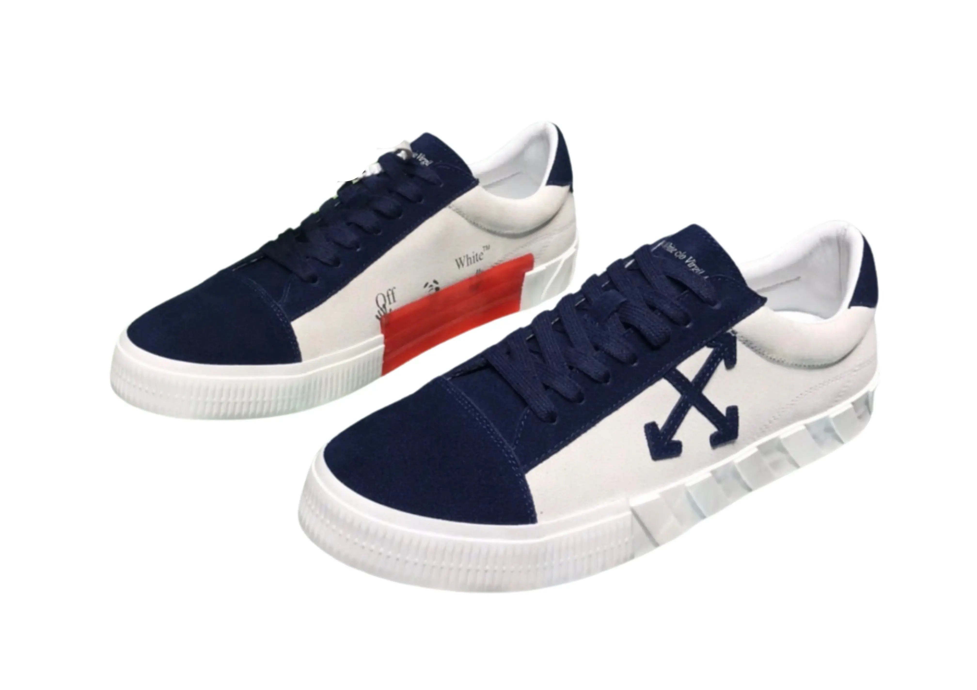 Off-White 2.0 Low Top - White & Navy Off-White