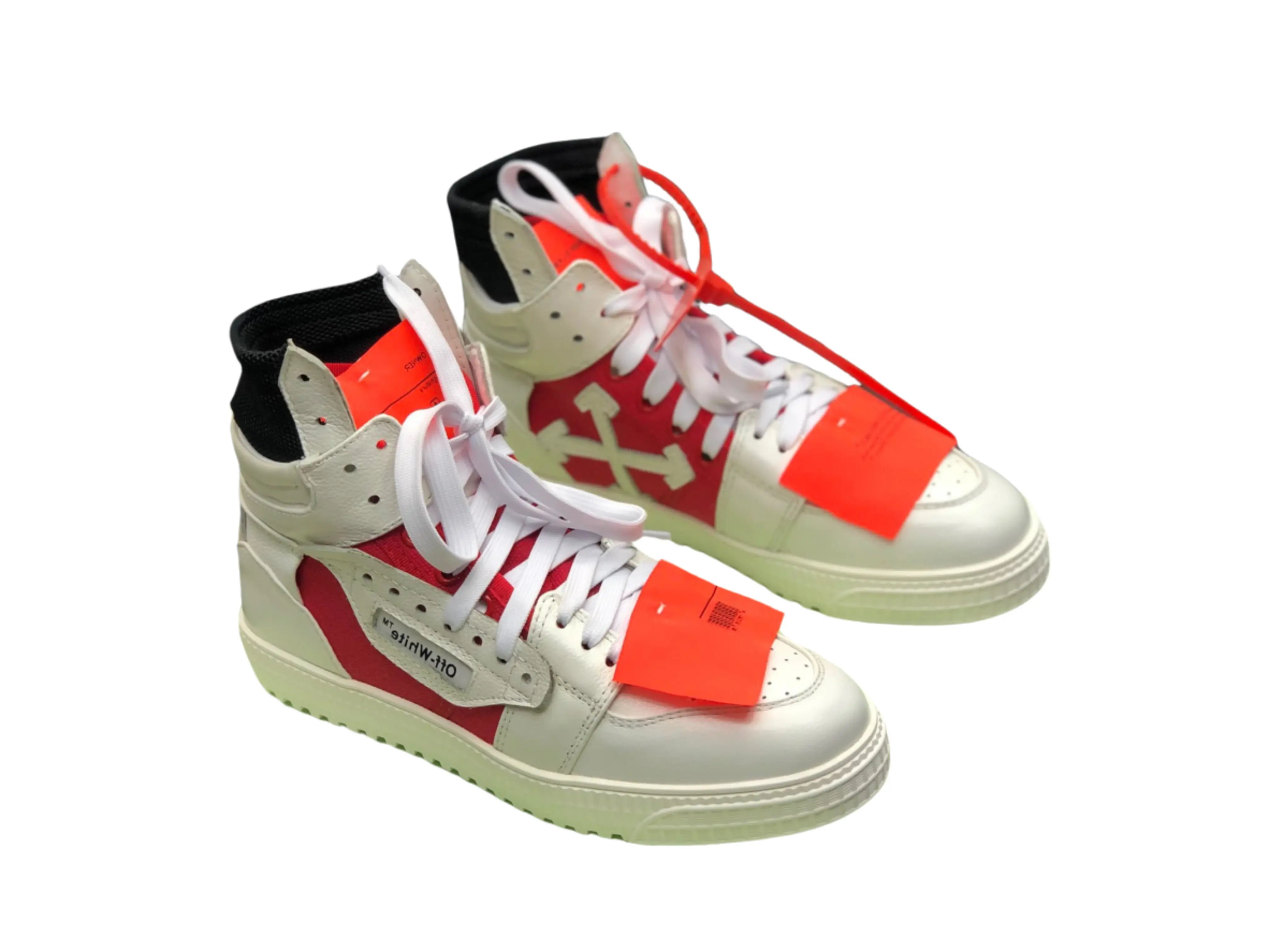Off-White Off-Court 3.0 High Top - White & Red Off-White