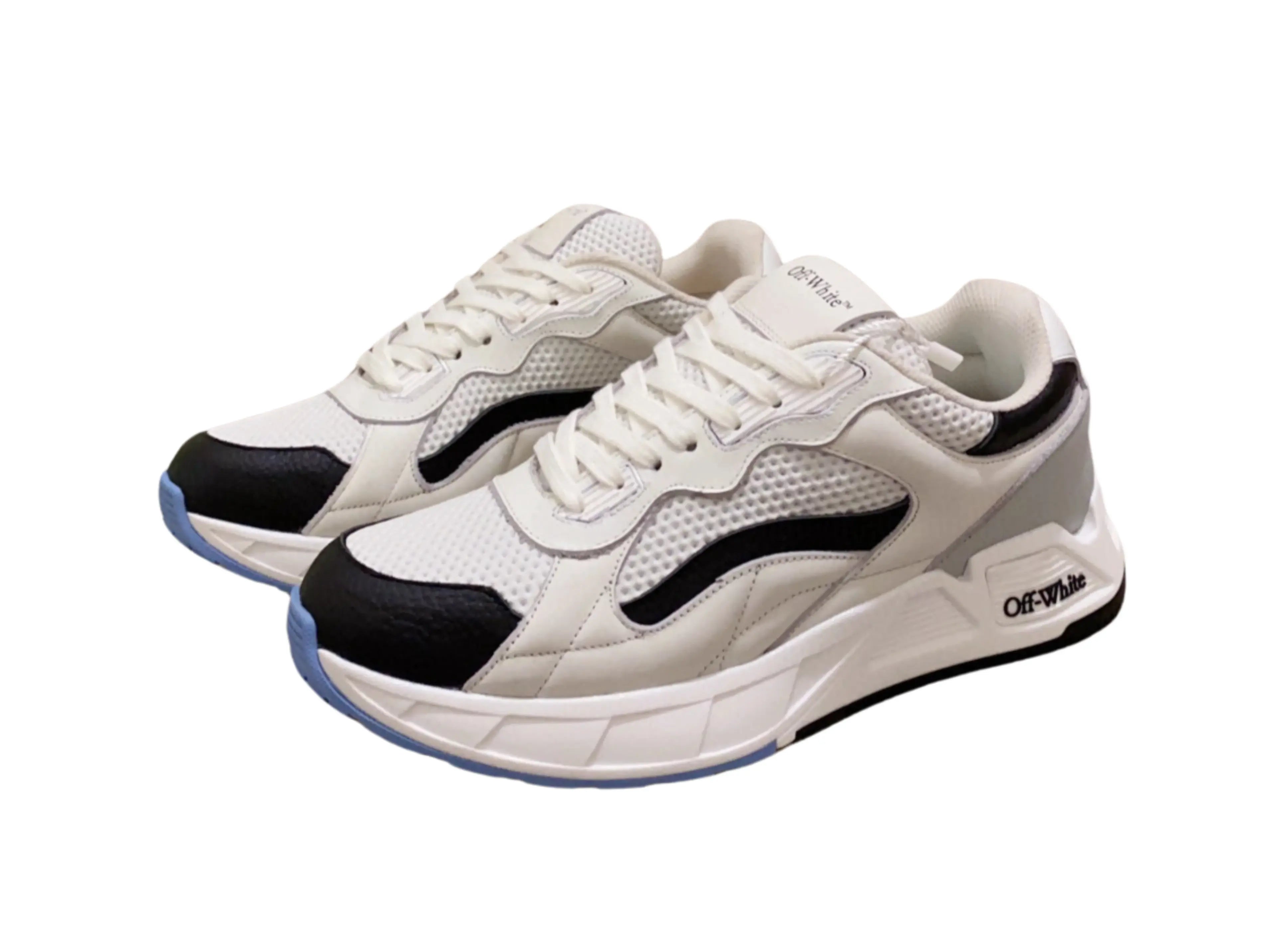 Off-White Kick Off Low Top - White & Black Off-White