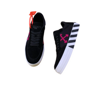Off-White Vulcanized Low Top - Black & Fuchsia Off-White