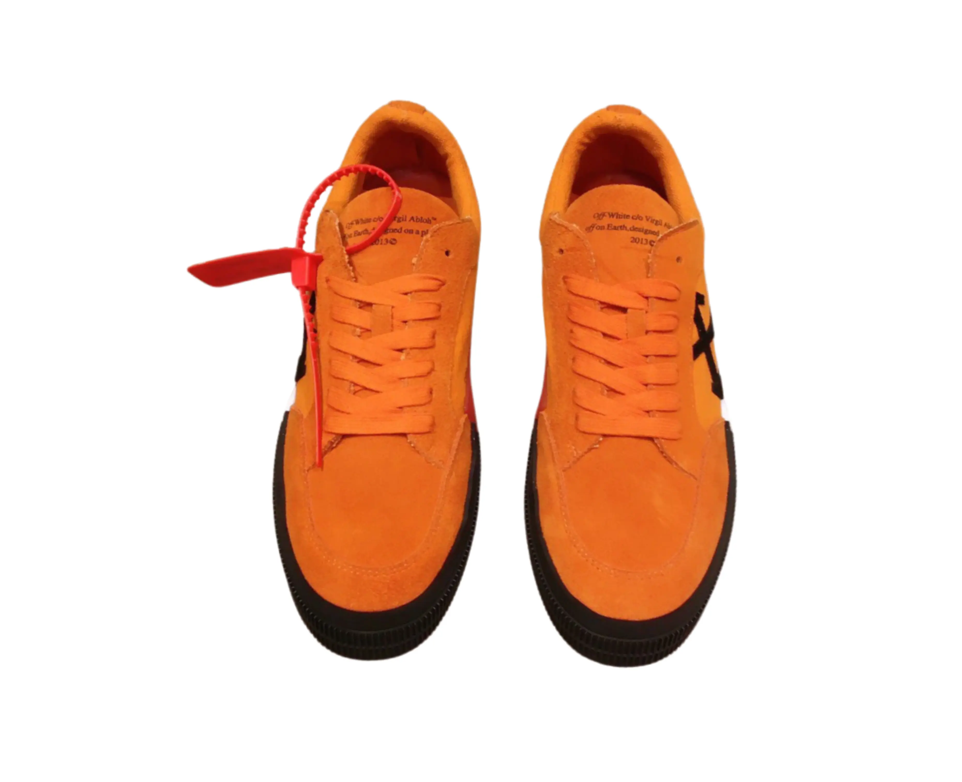 Off-White Vulcanized Low-Top - Orange & Black Off-White