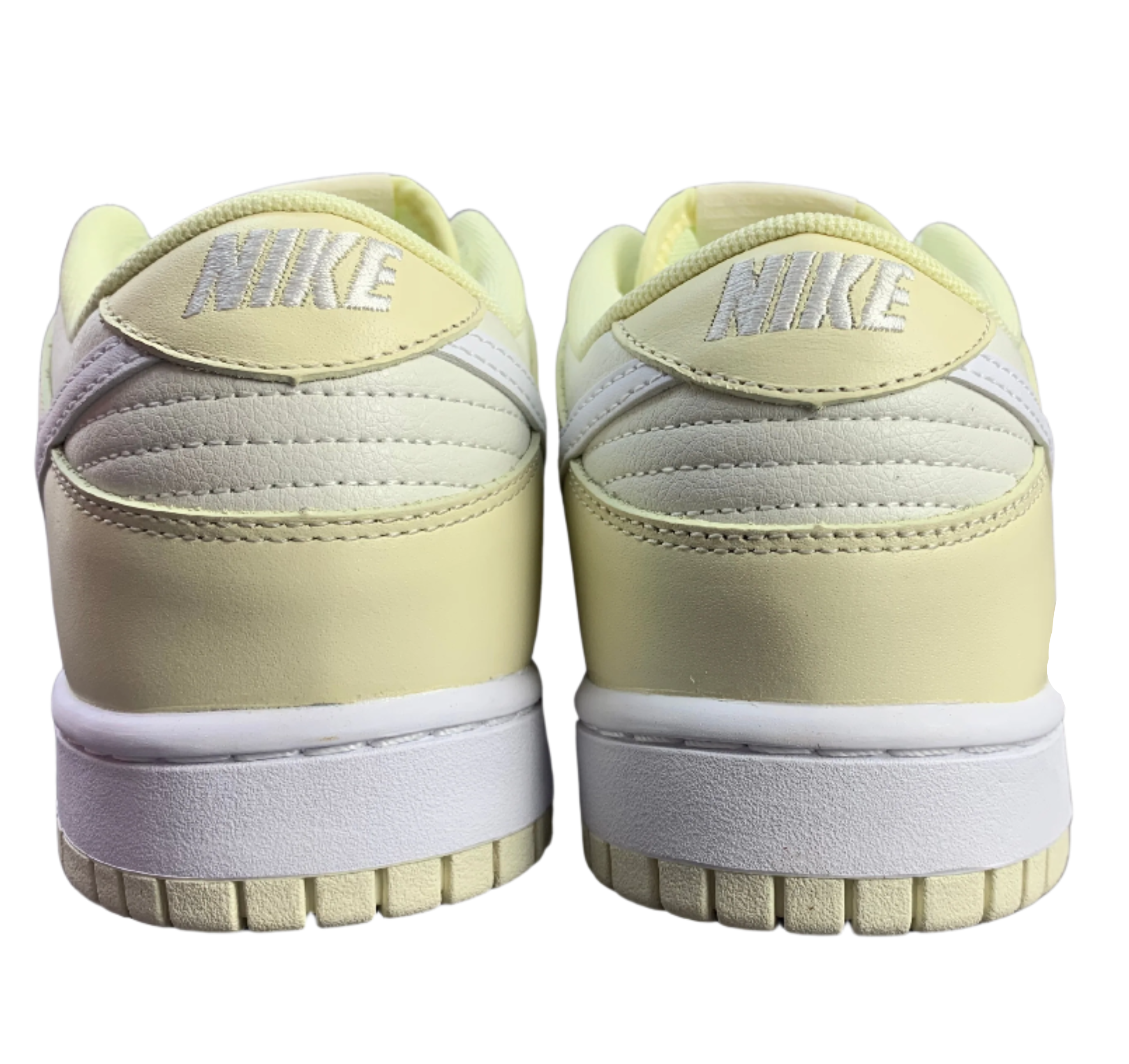 SB Dunk Low - Soft Lemon & White Edition