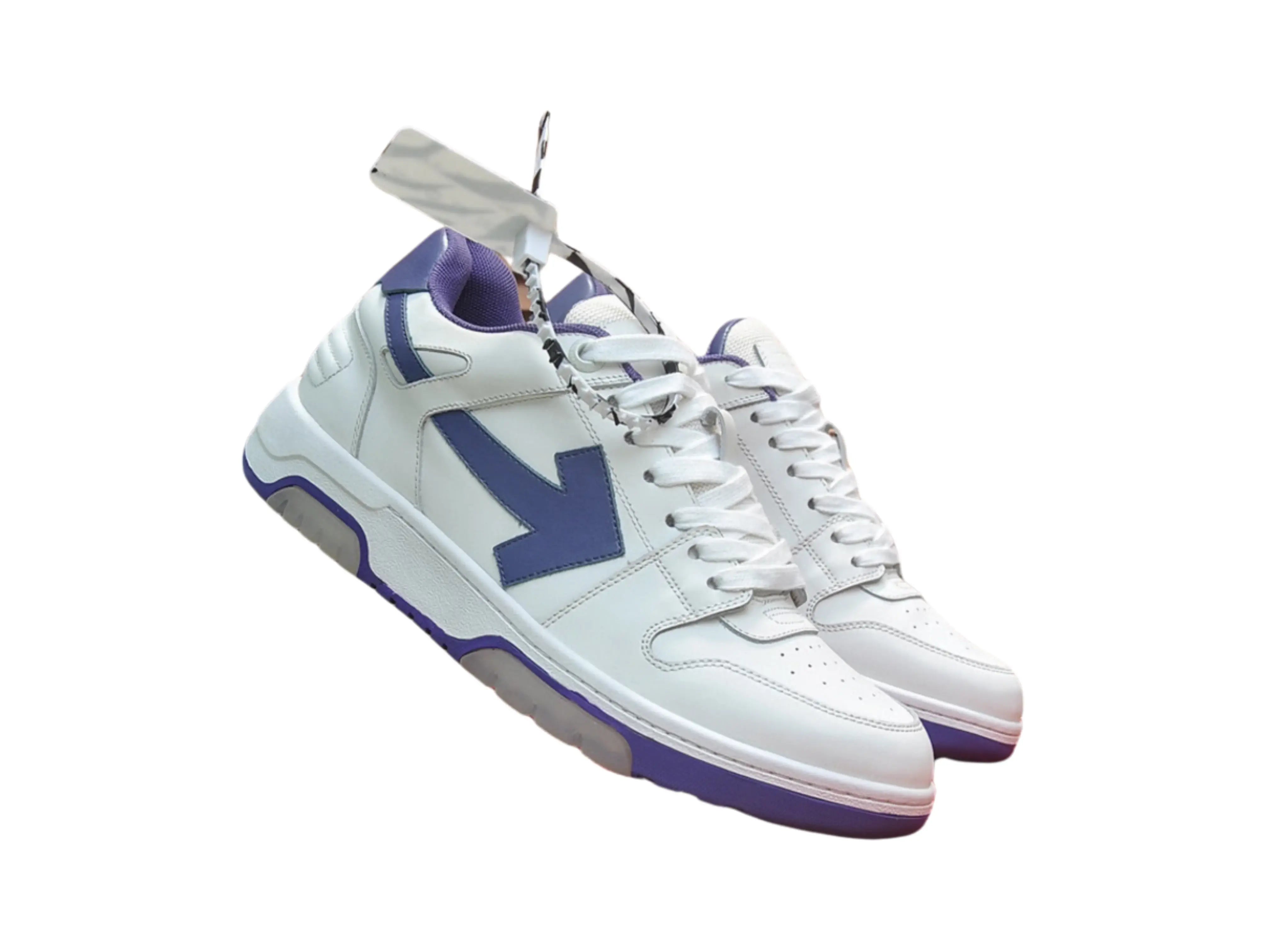 Off-White Out of Office Low Top - White & Purple Off-White