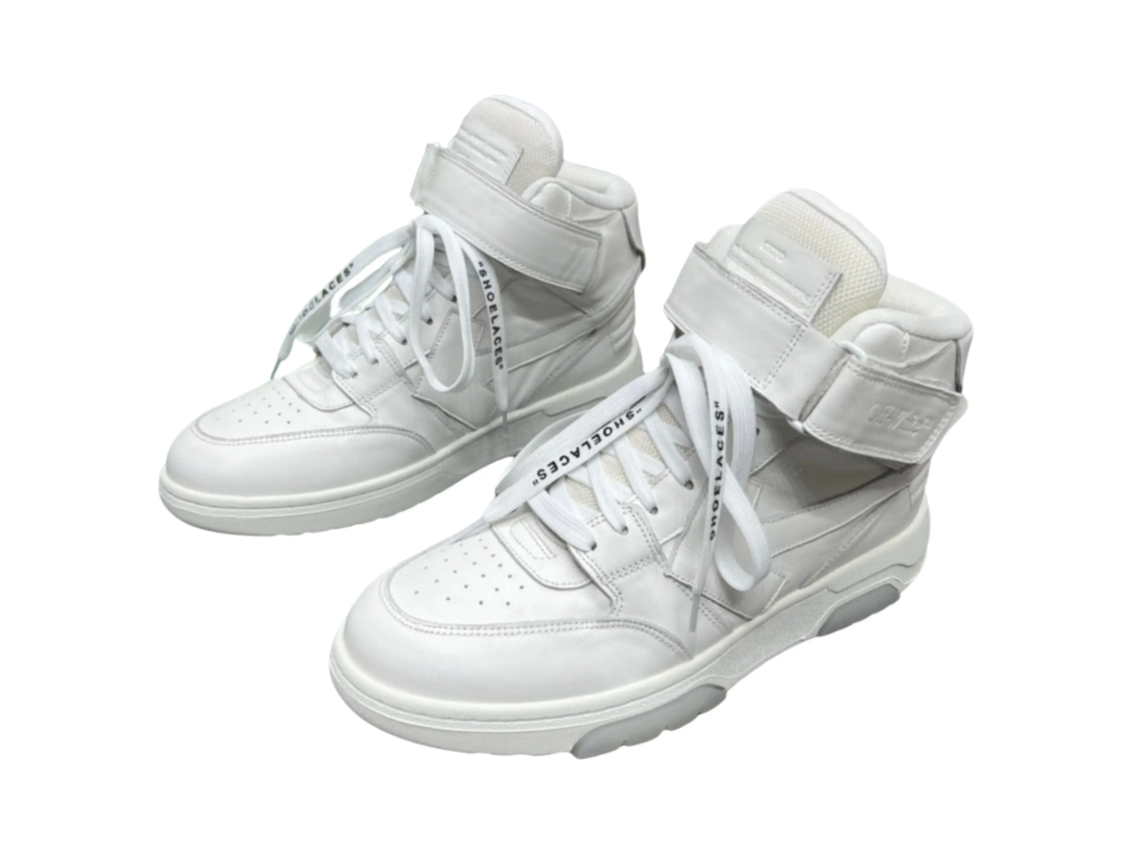 Off-White Out of Office High Top - Triple White Off-White