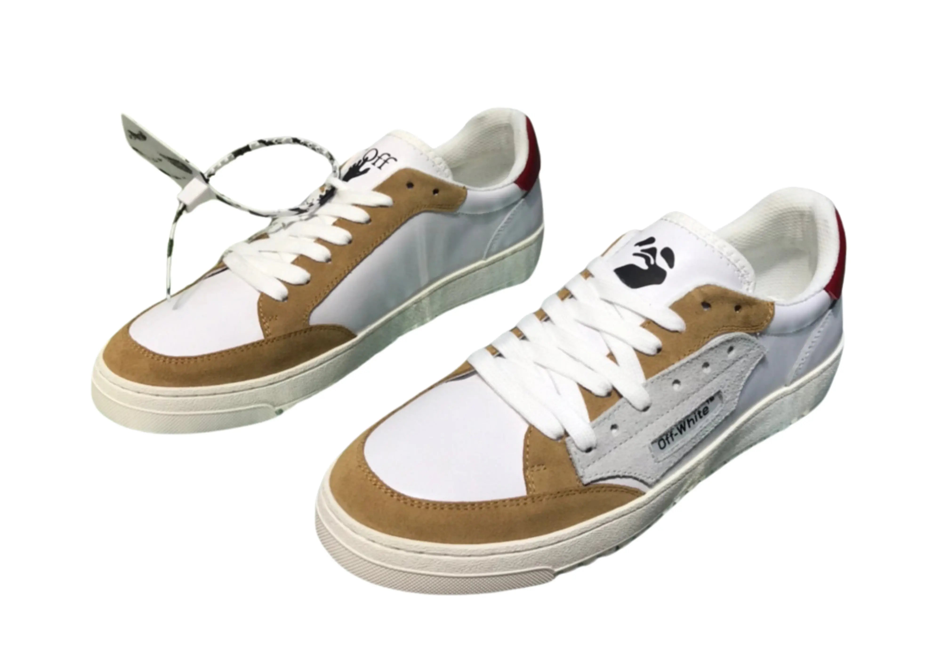 Off-White 5.0 Low Top - White, Beige & Grey Off-White