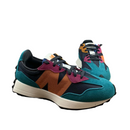 New Balance 327 - Multicolor Teal, Black & Maroon