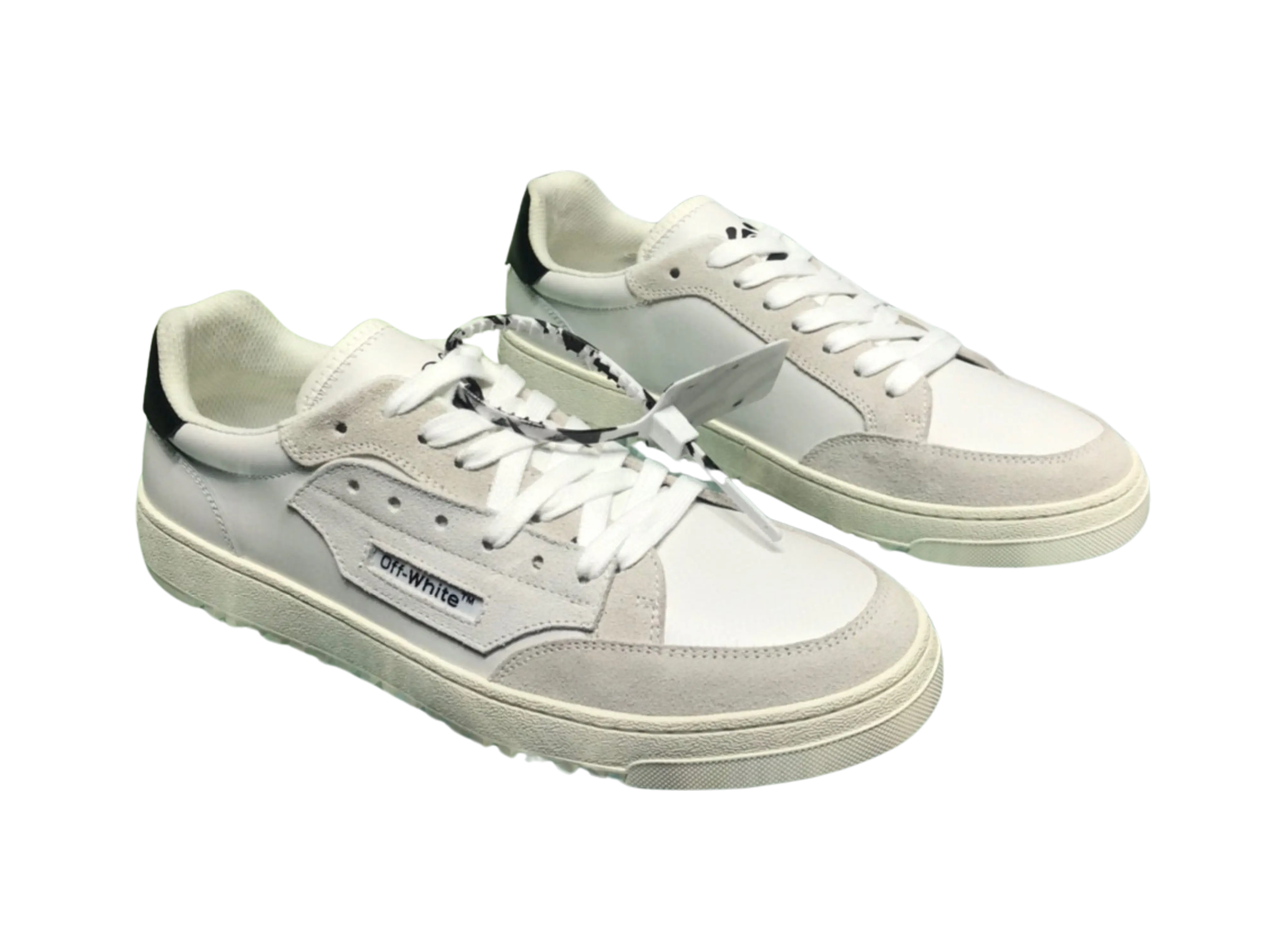 Off-White 5.0 Low Top - White, Grey & Black Off-White