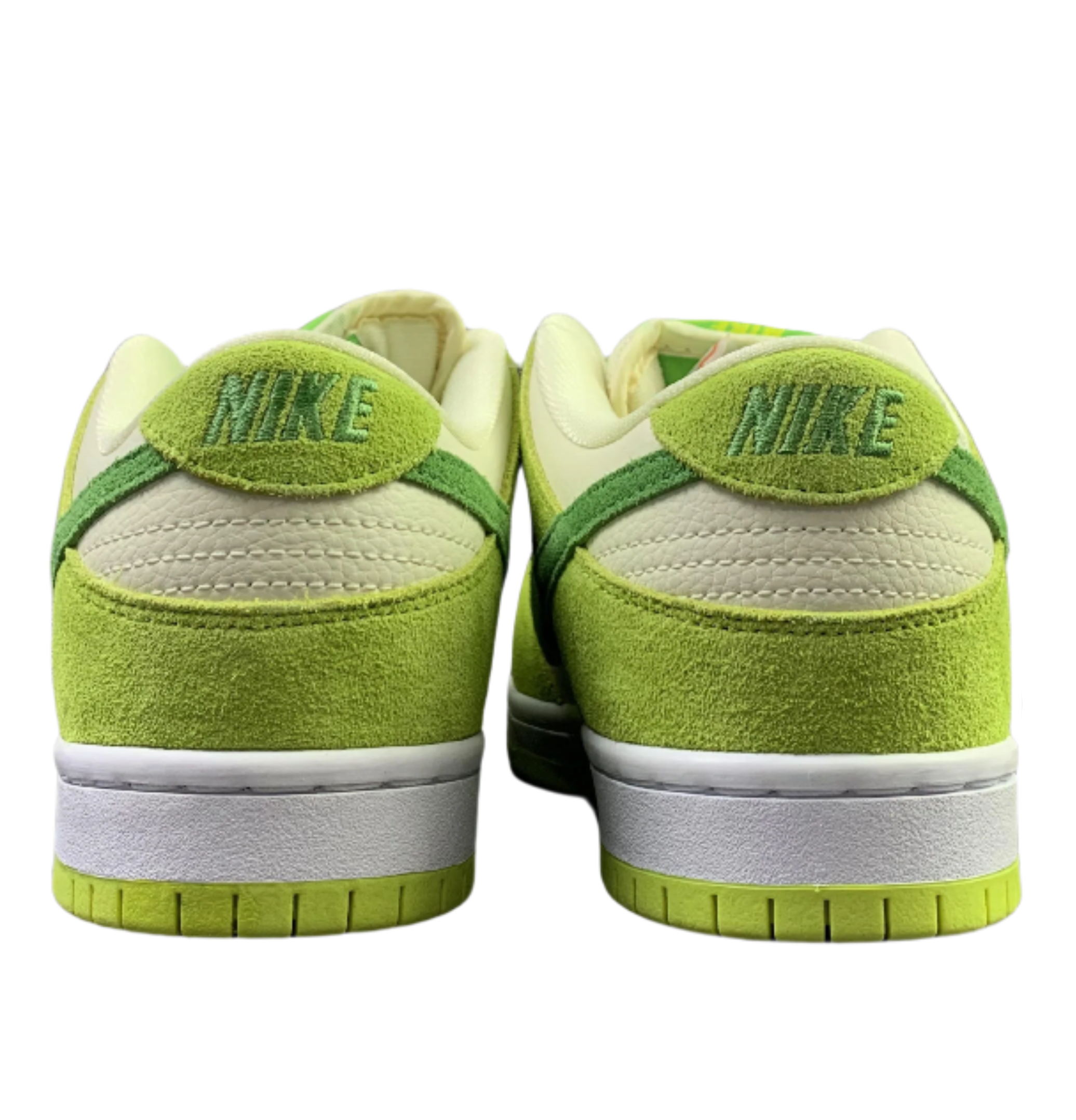 SB Dunk Low - Lime Green Suede Edition