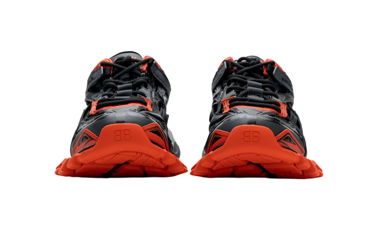 Balenciaga Track Black Orange Sneakers