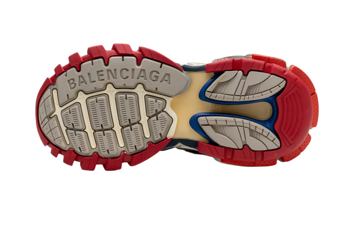 Balenciaga Track Blue Red Sneakers