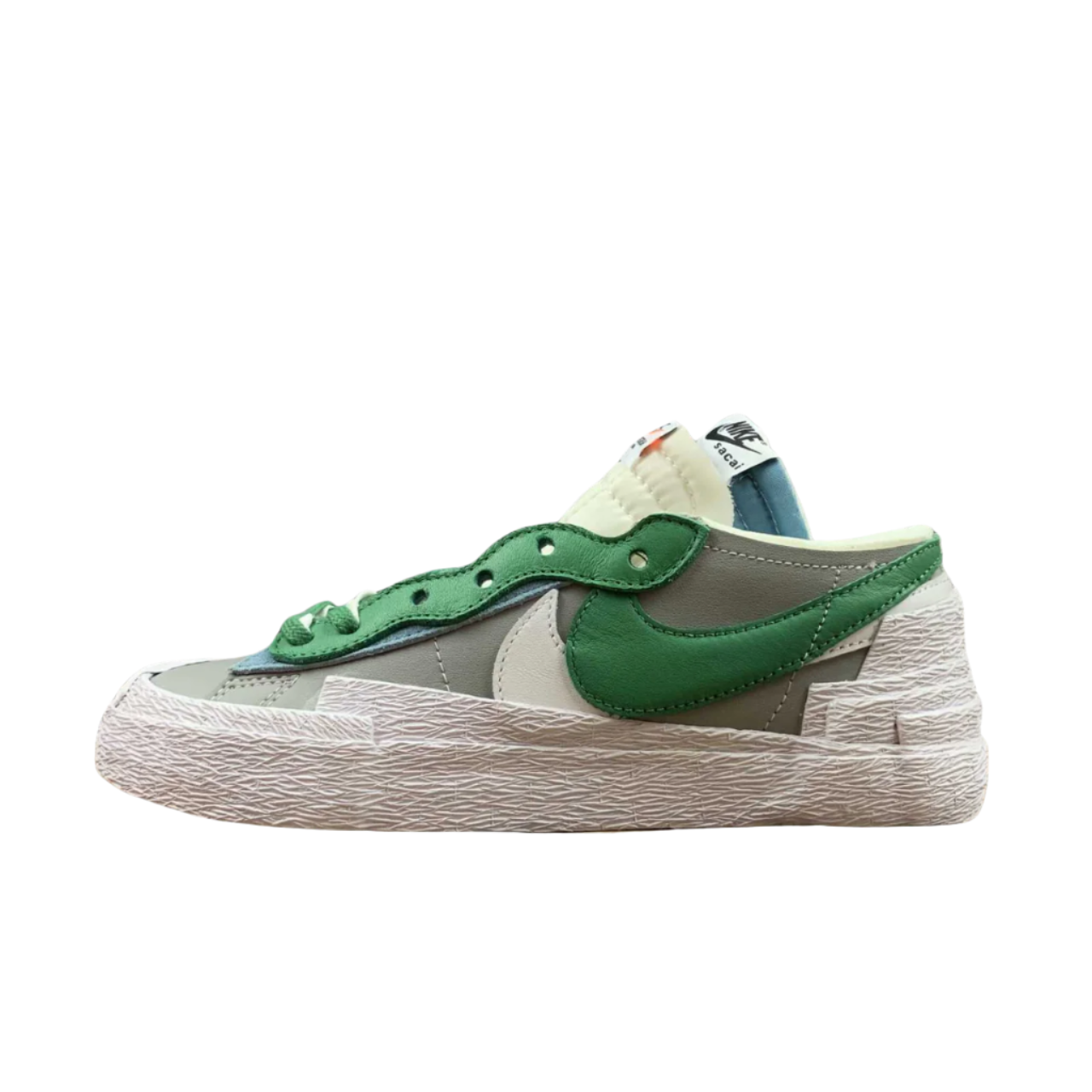 Nike Blazer Mid Sacai White Green Sneaker