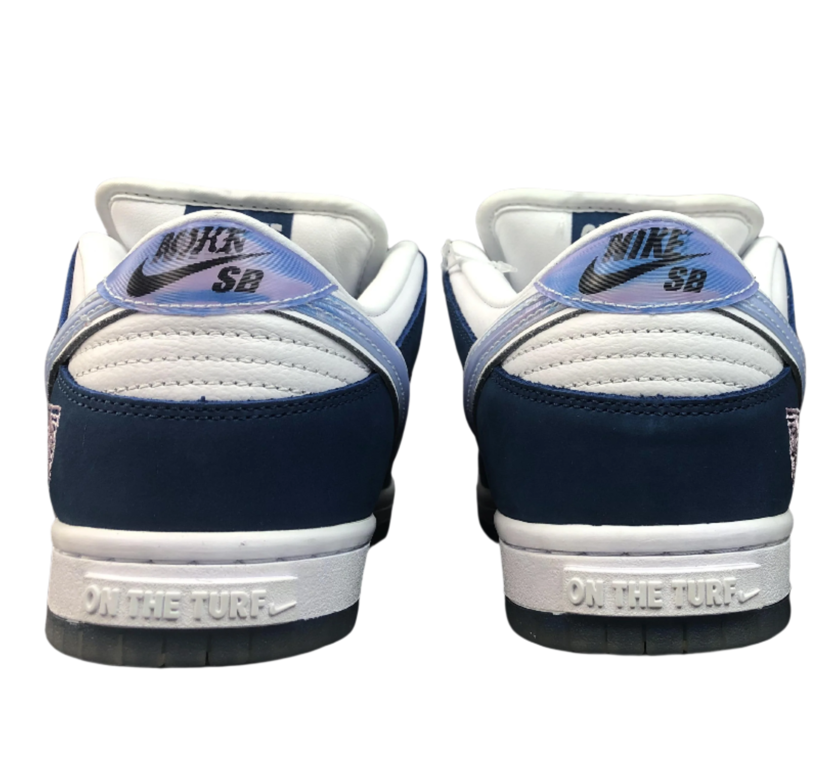 SB Dunk Low - Navy and Iridescent Edition